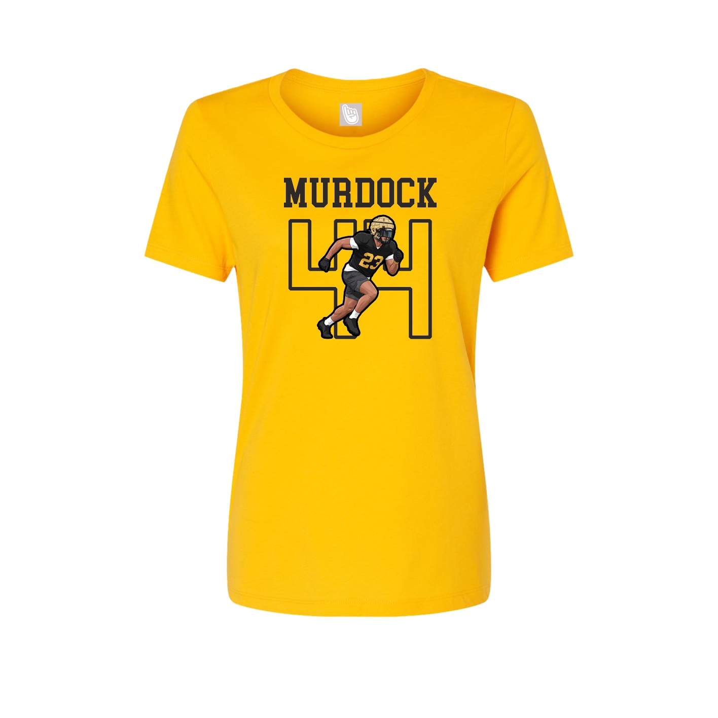 Fitted Women's Tee — Shirsey in Gold