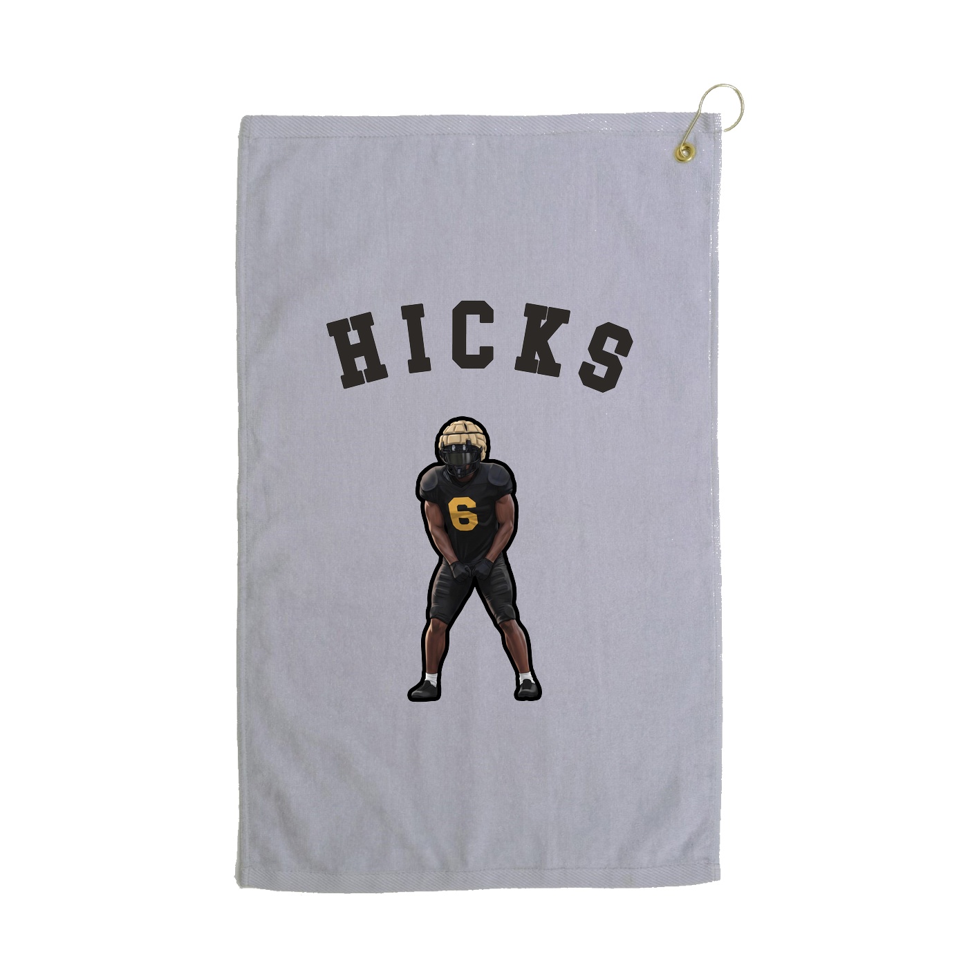 Golf Towel — Shirsey Arch in Grey