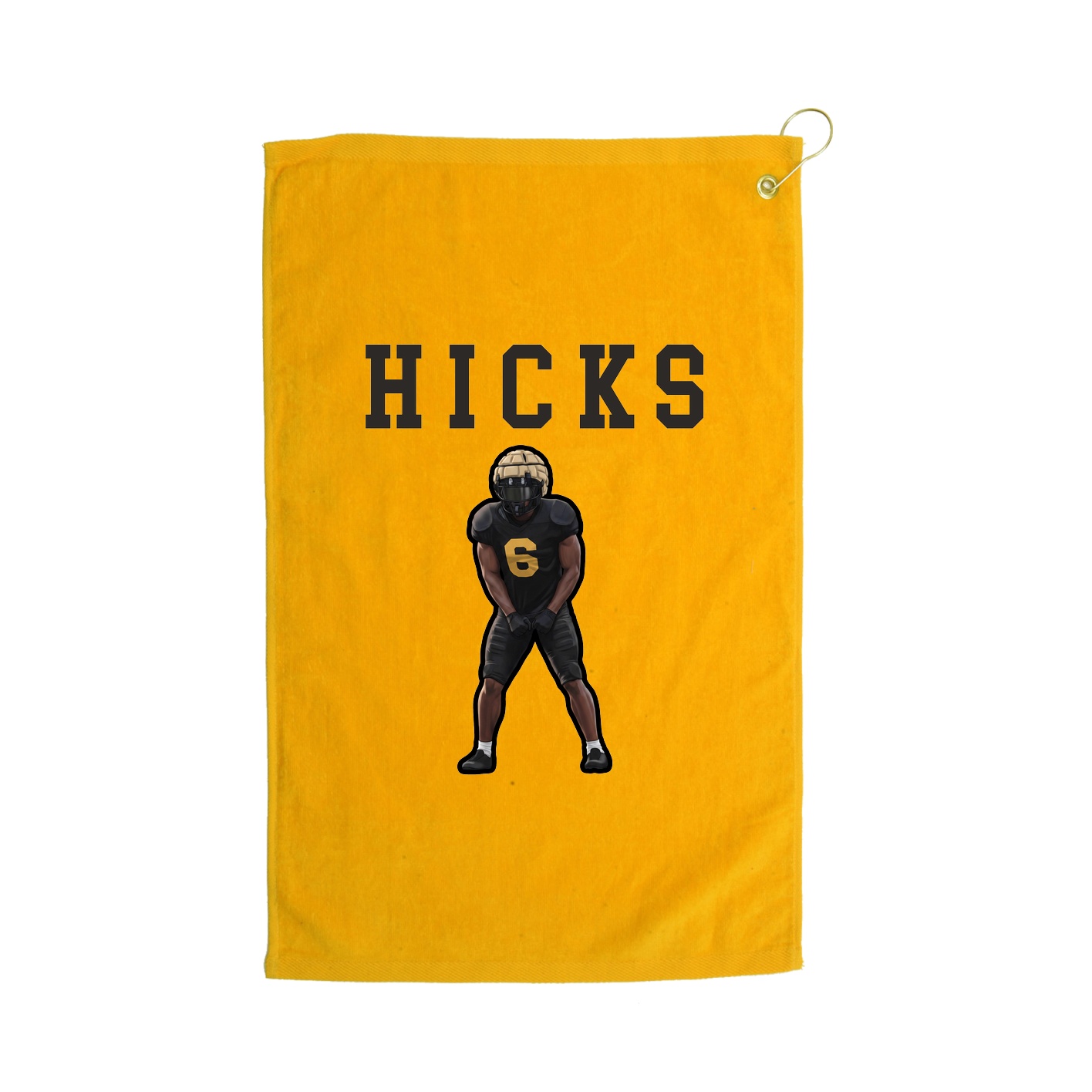 Golf Towel — Shirsey in Gold