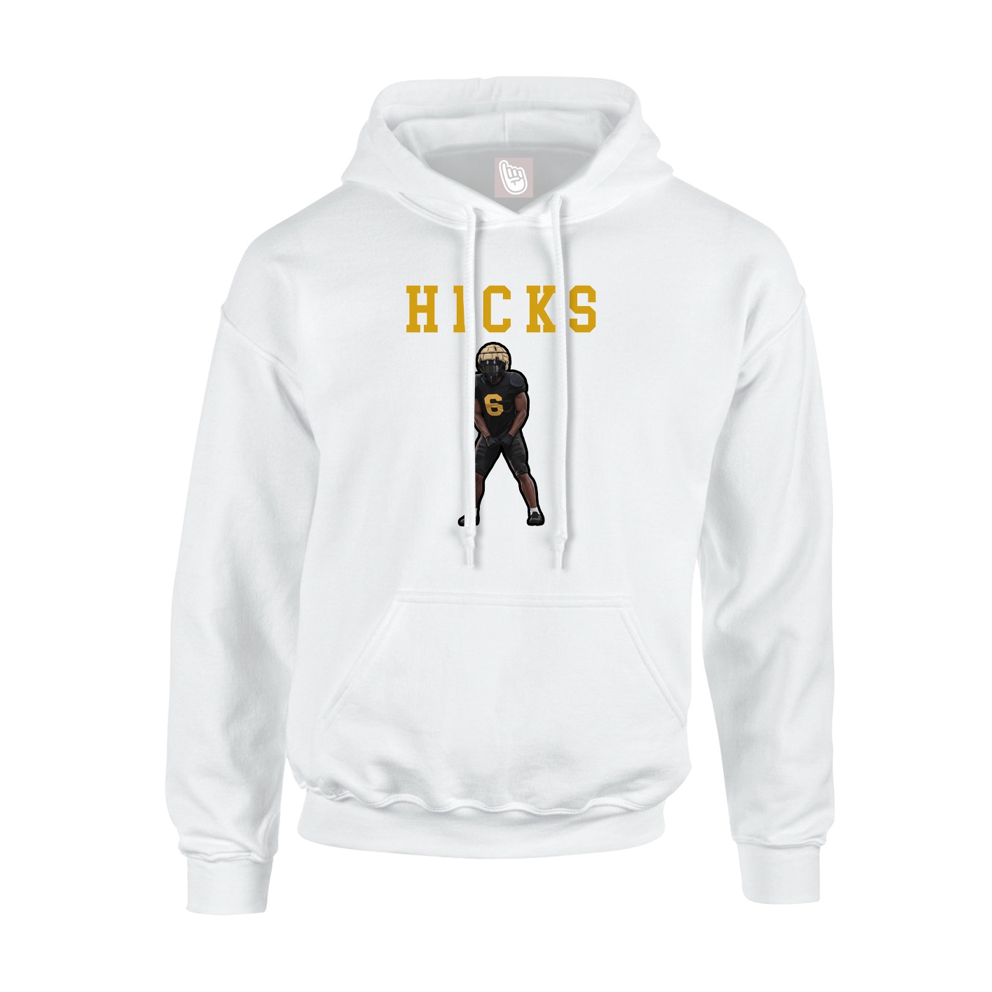 Youth Hoodie — Shirsey in White