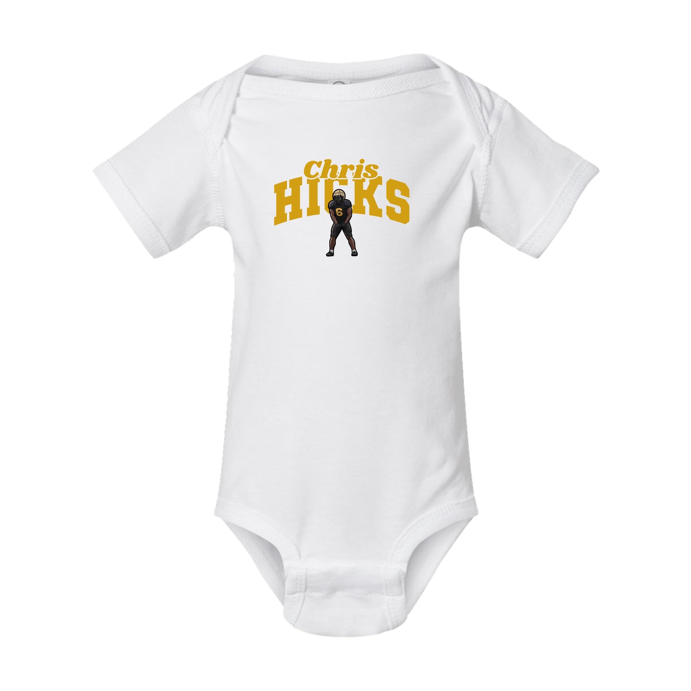 Baby Onesie — Signature Arch in White