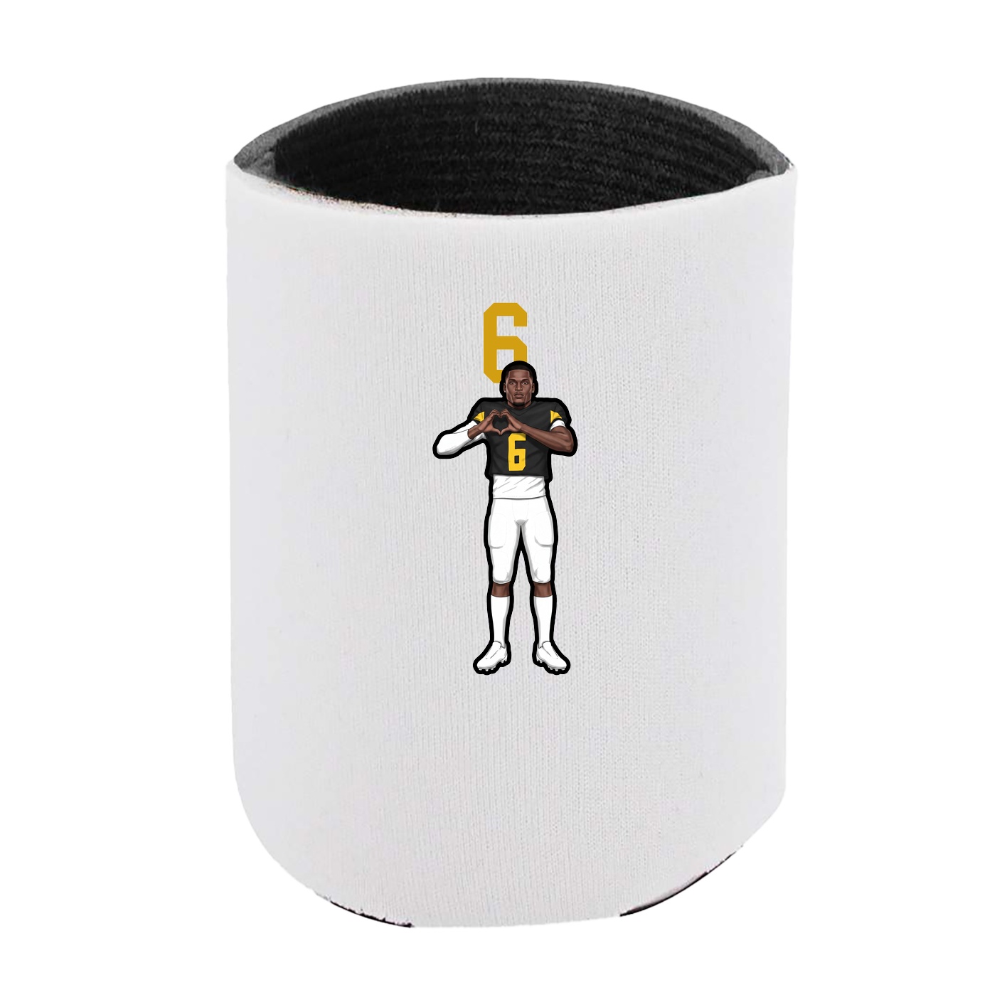 Can Holder — Number Top in White