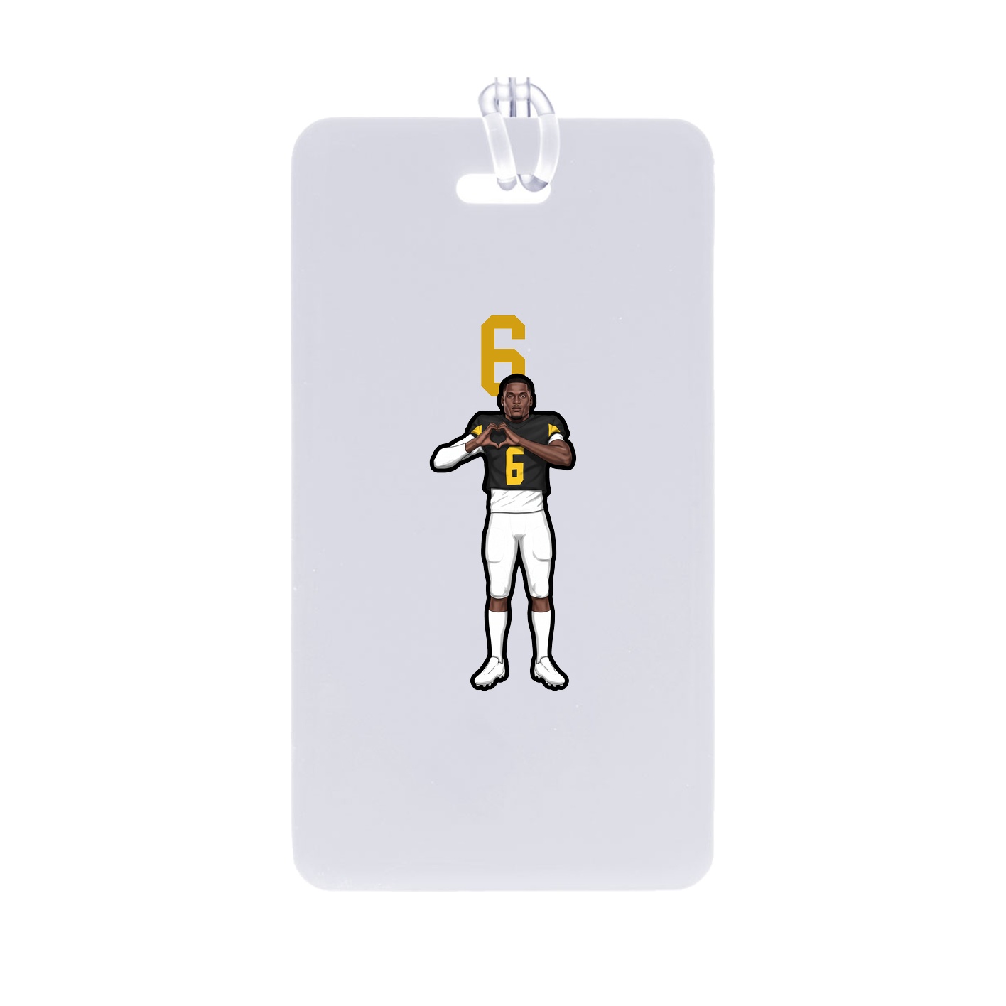 Bag Tag — Number Top in Classic