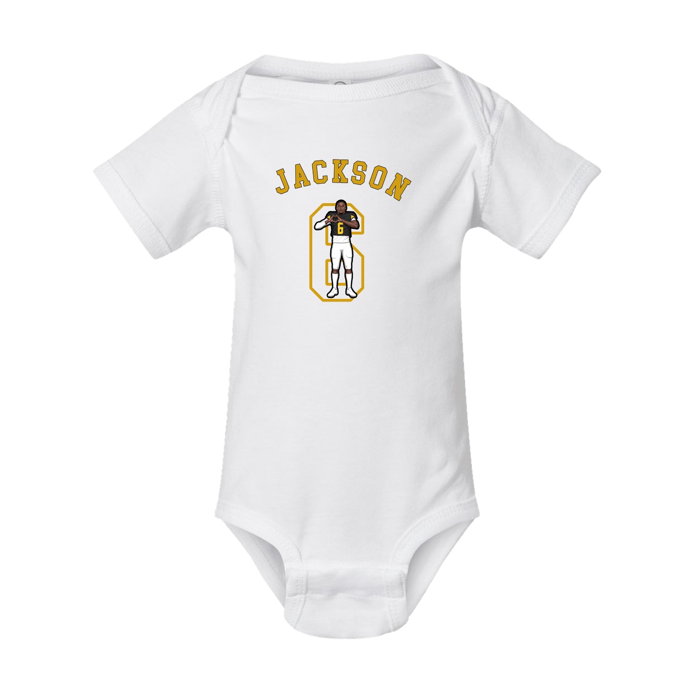Baby Onesie — Shirsey Arch in White