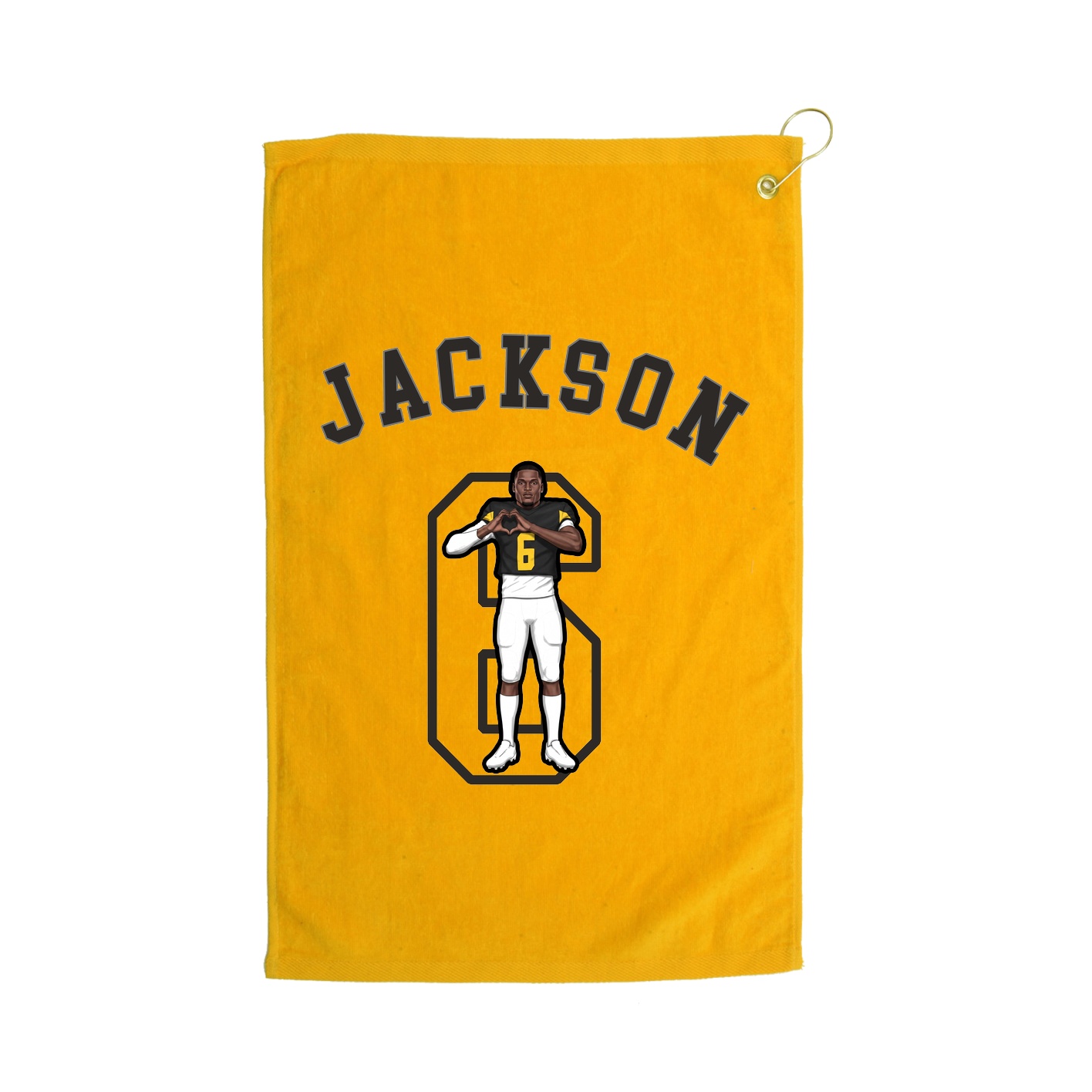 Golf Towel — Shirsey Arch in Gold