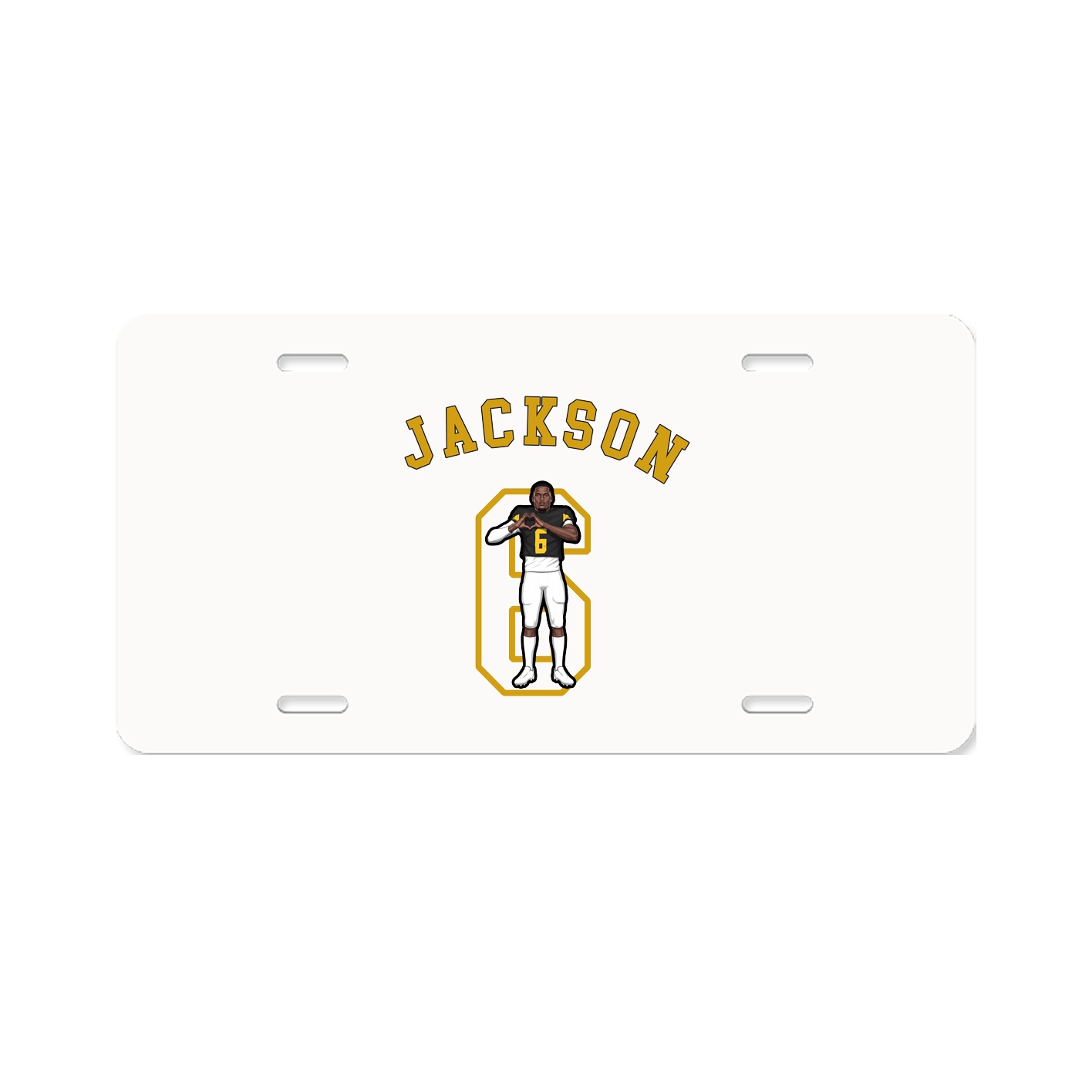 License Plate — Shirsey Arch in Classic