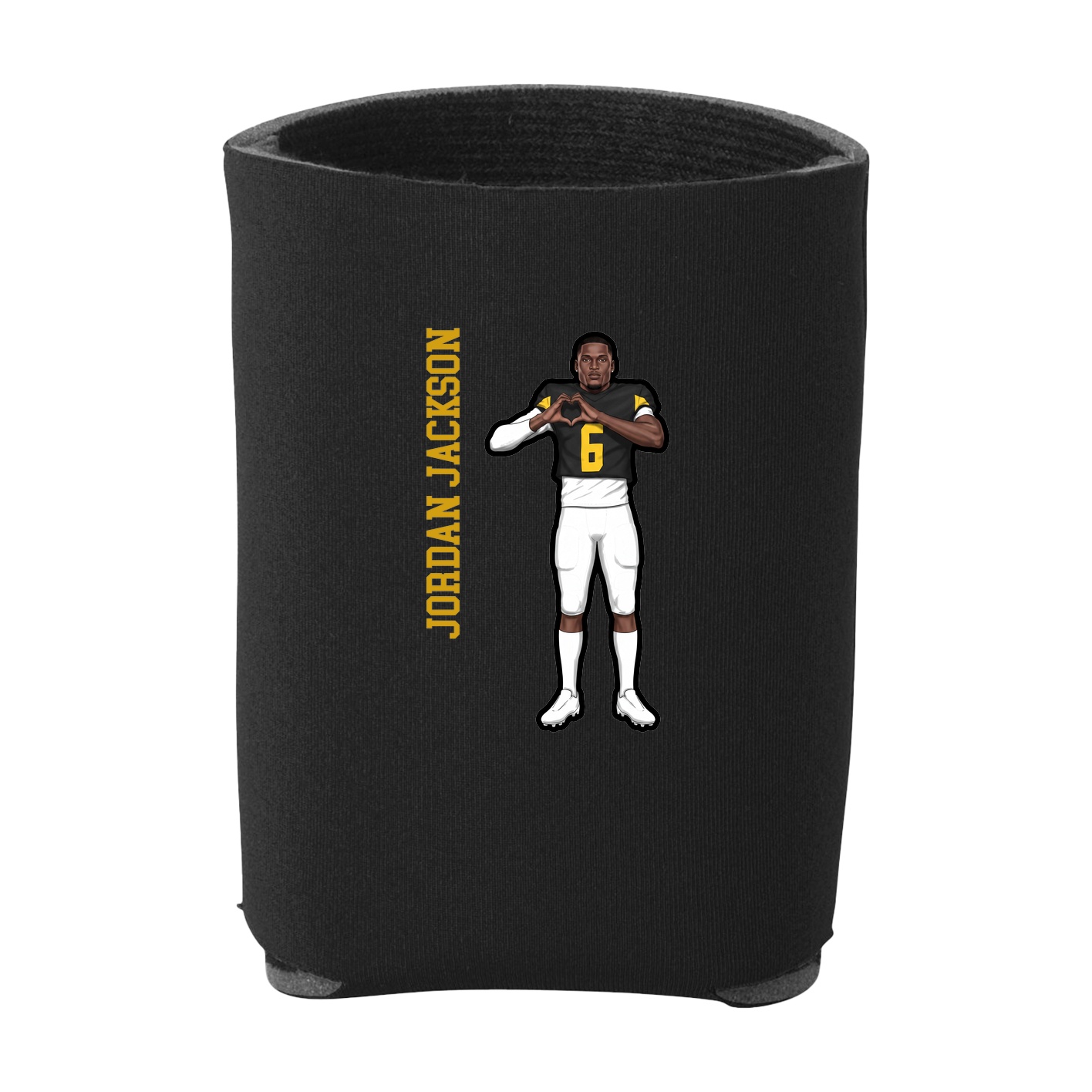 Can Holder — Name Vertical in Black