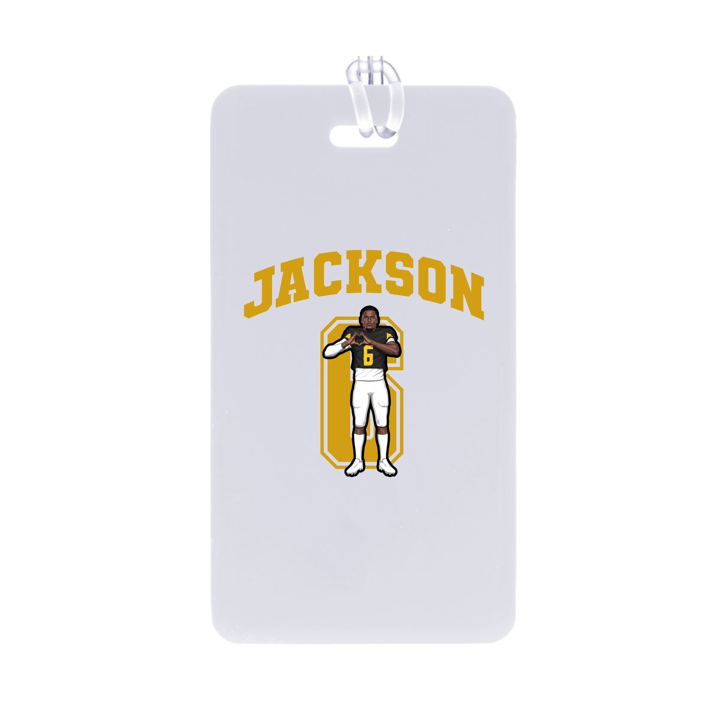 Bag Tag — Number in Classic