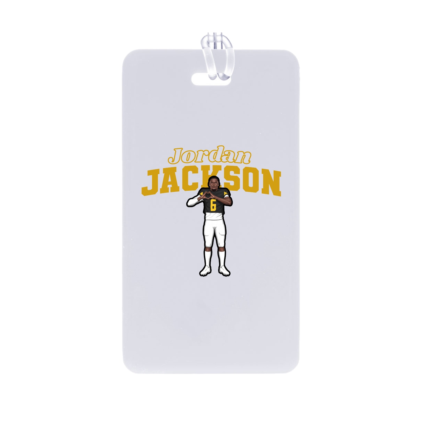 Bag Tag — Name Arch in Classic