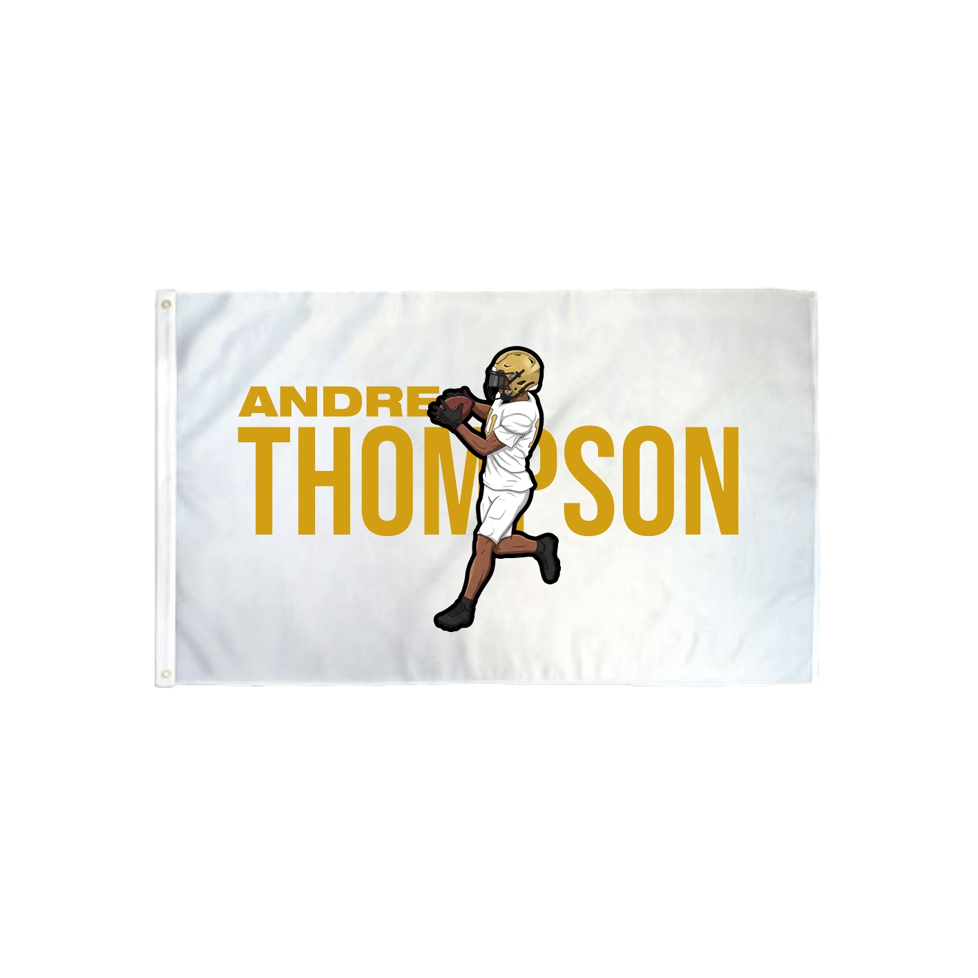 3x5 Flag — Player Name in Classic