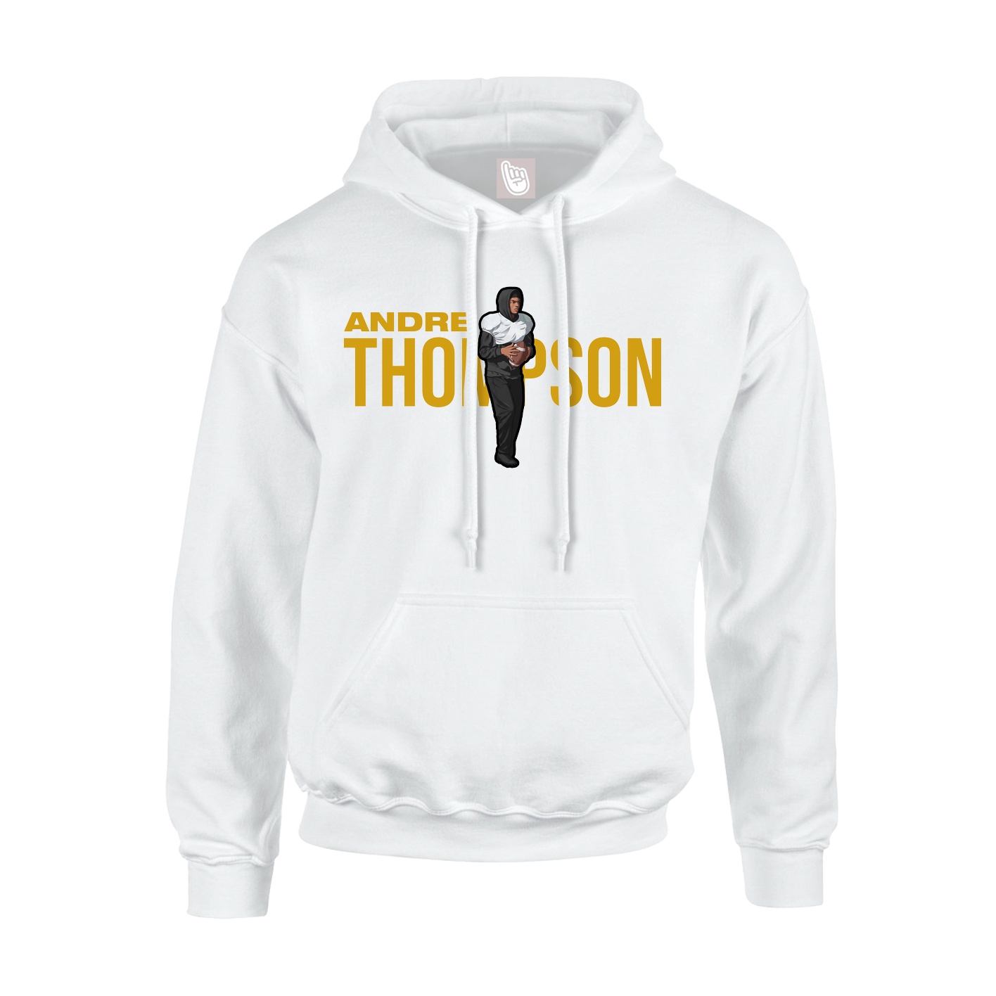 Hoodie — Player Name in White