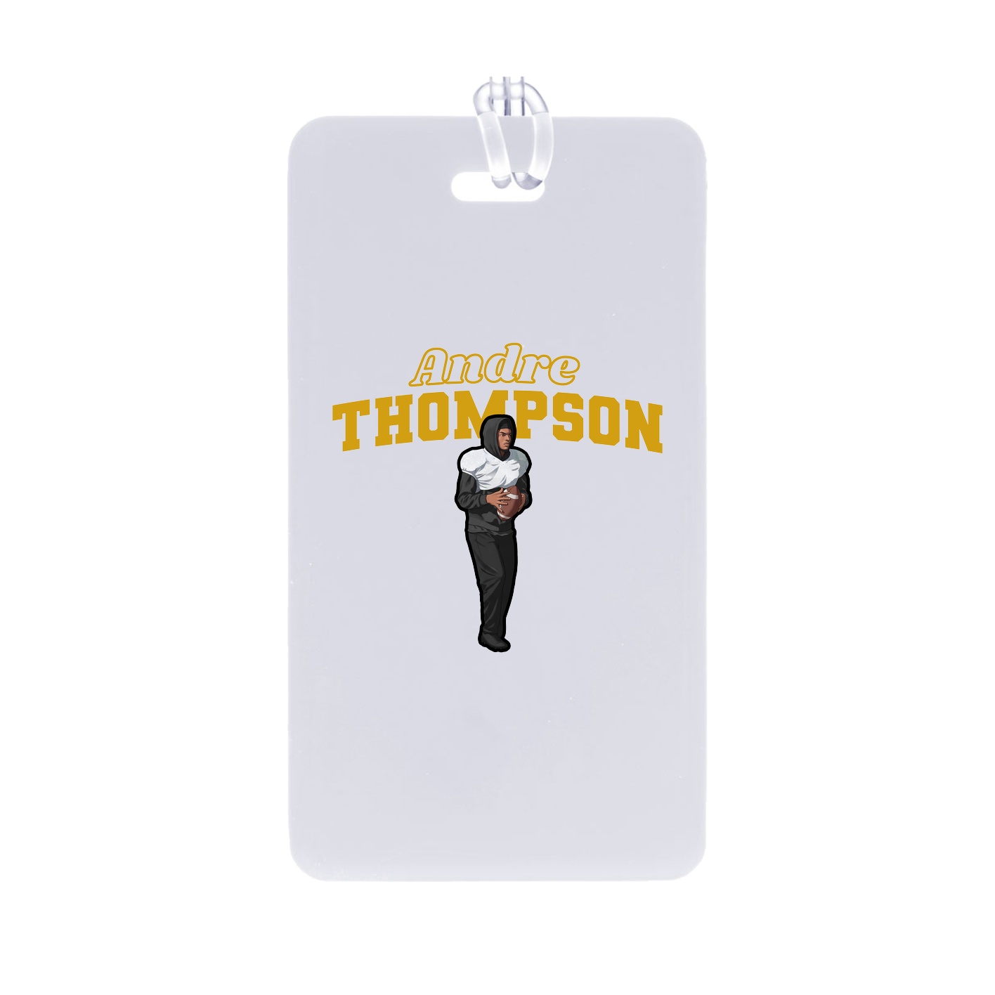Bag Tag — Name Arch in Classic
