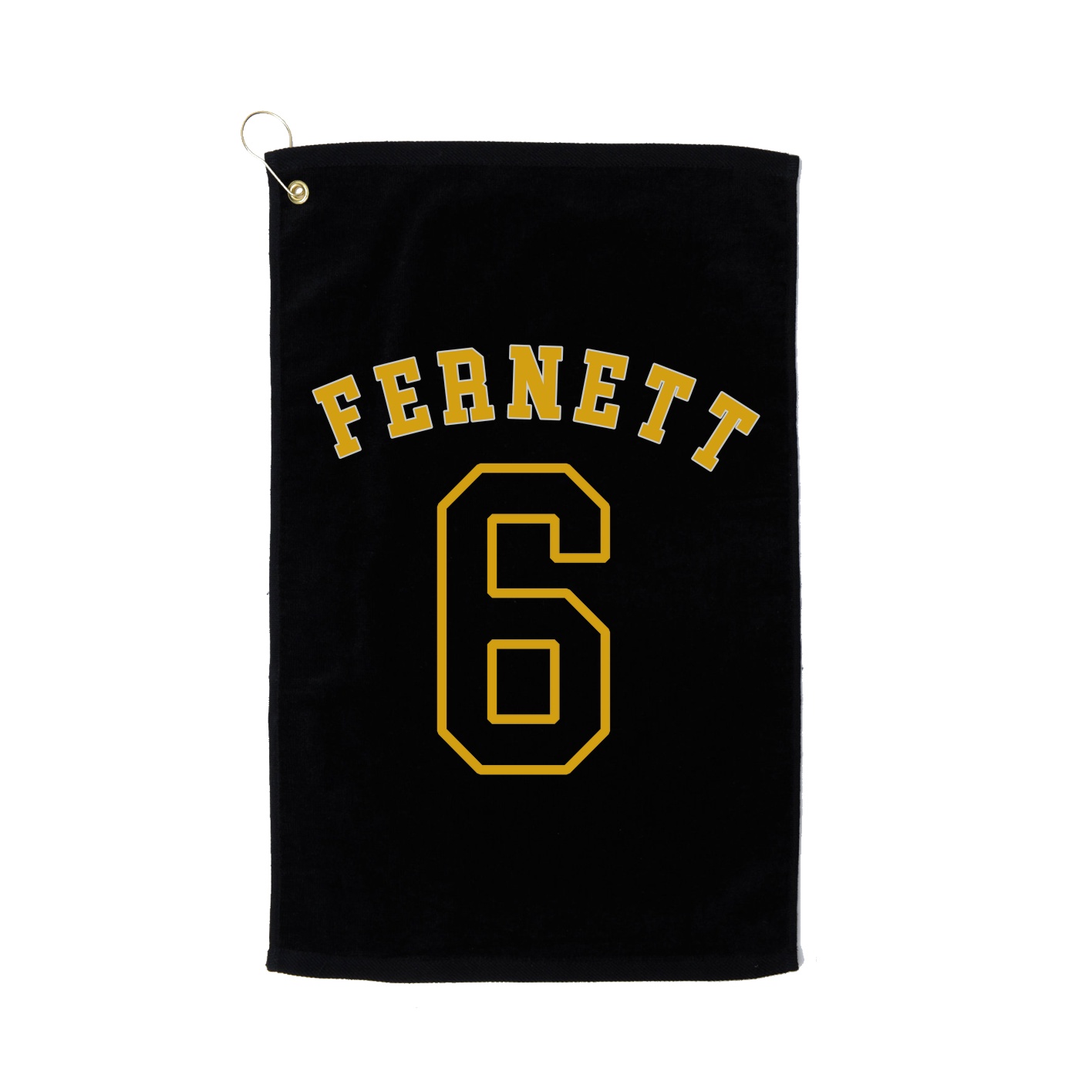 Golf Towel — Shirsey Arch in Black
