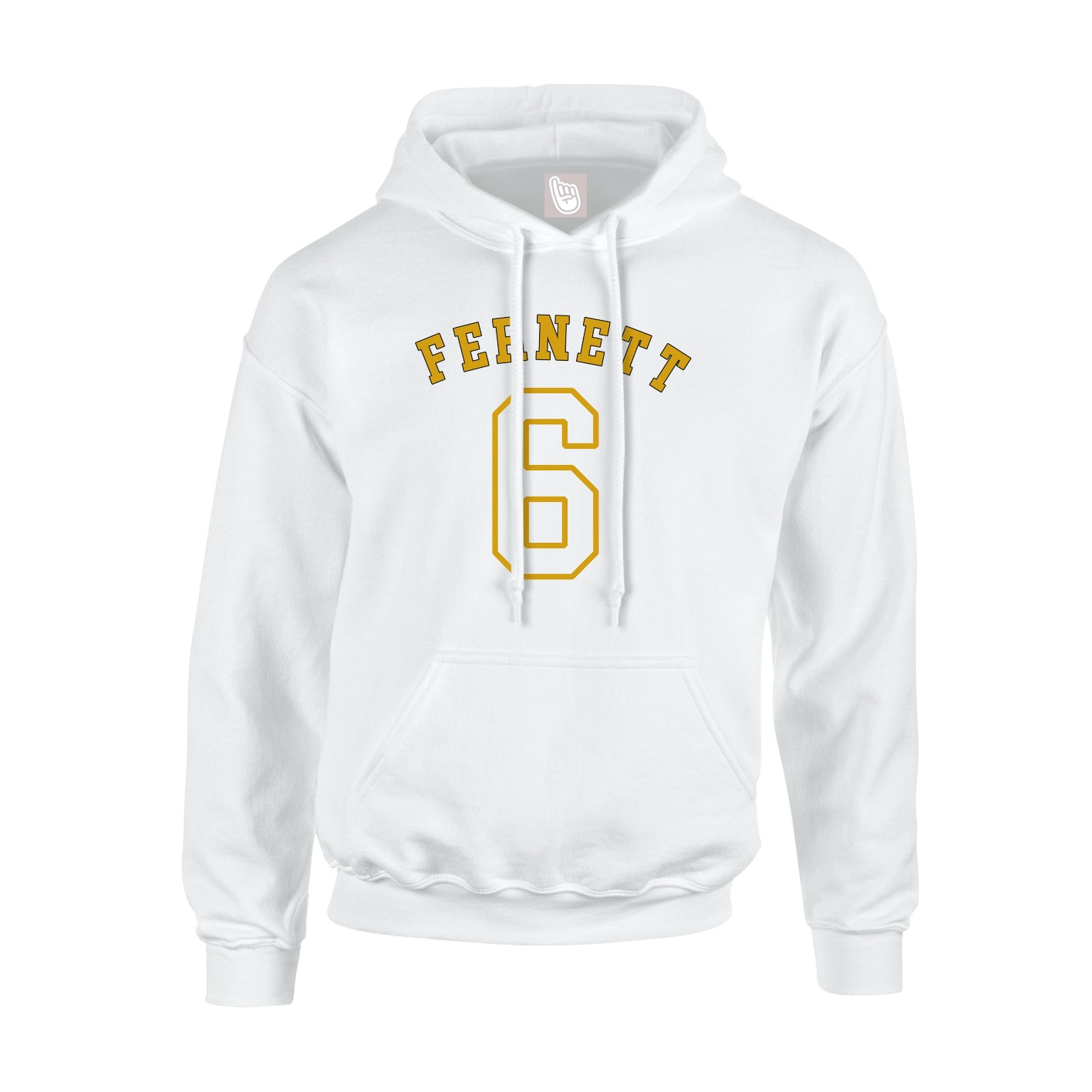 Hoodie — Shirsey Arch in White