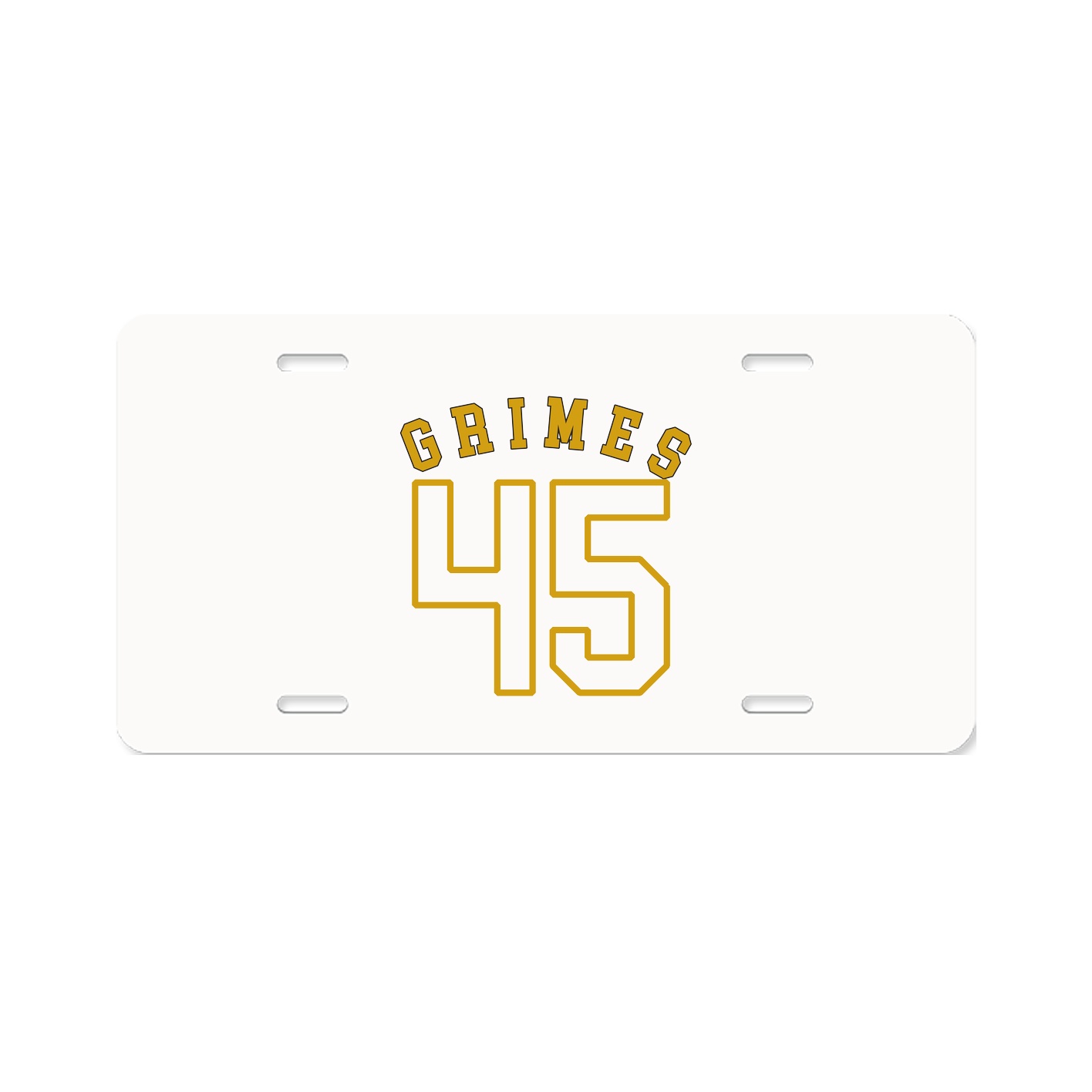 License Plate — Shirsey Arch in Classic