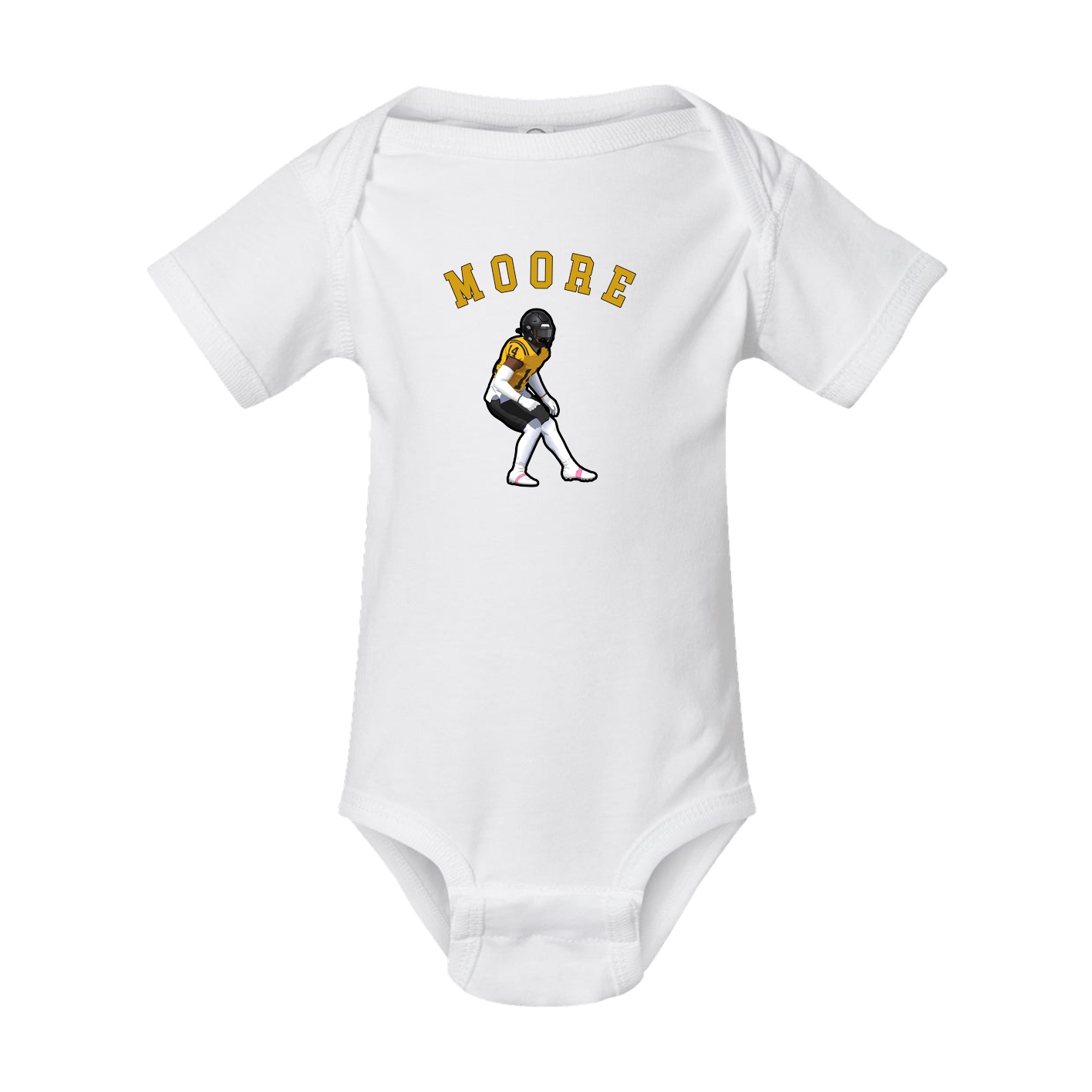 Baby Onesie — Shirsey Arch in White