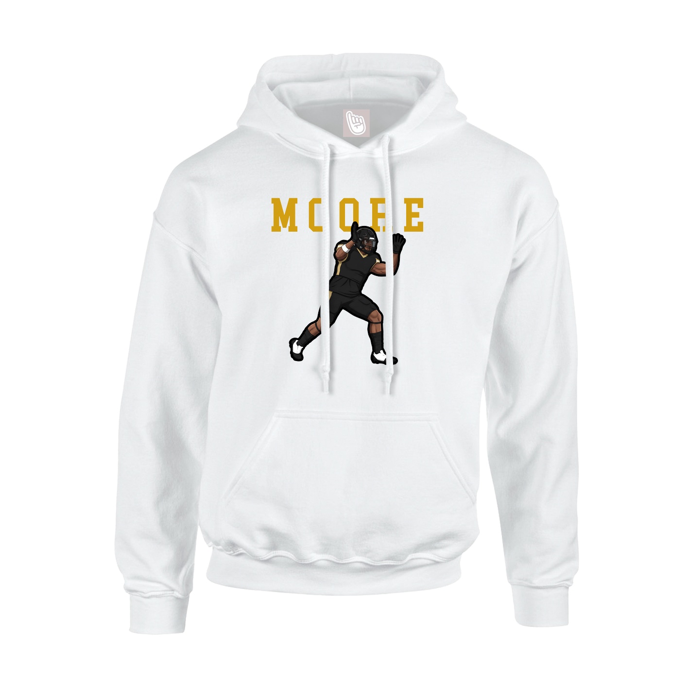 Hoodie — Shirsey in White