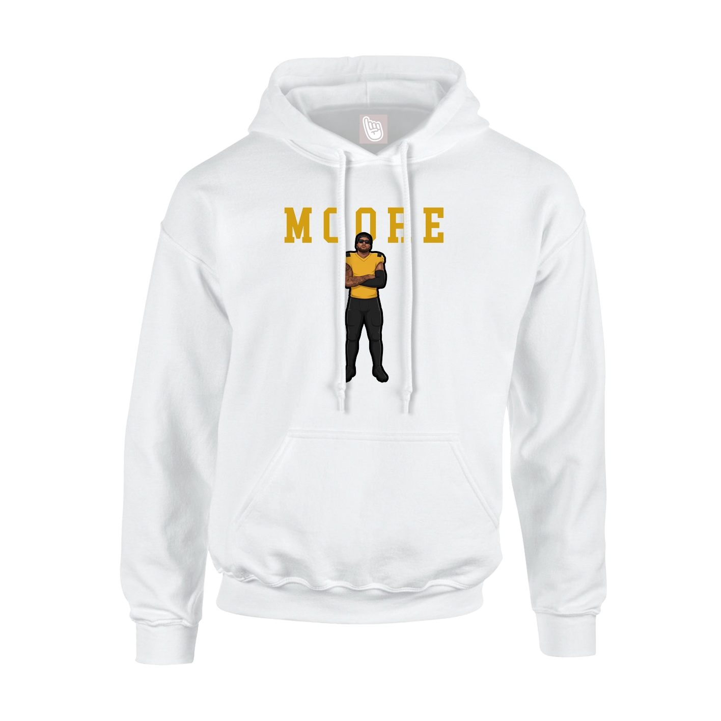 Youth Hoodie — Shirsey in White