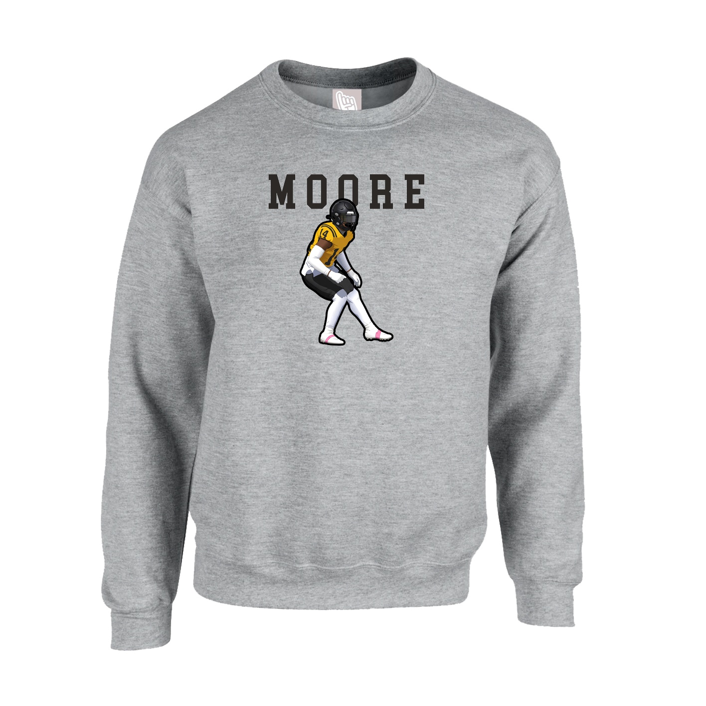 Fleece Crew — Shirsey in Grey