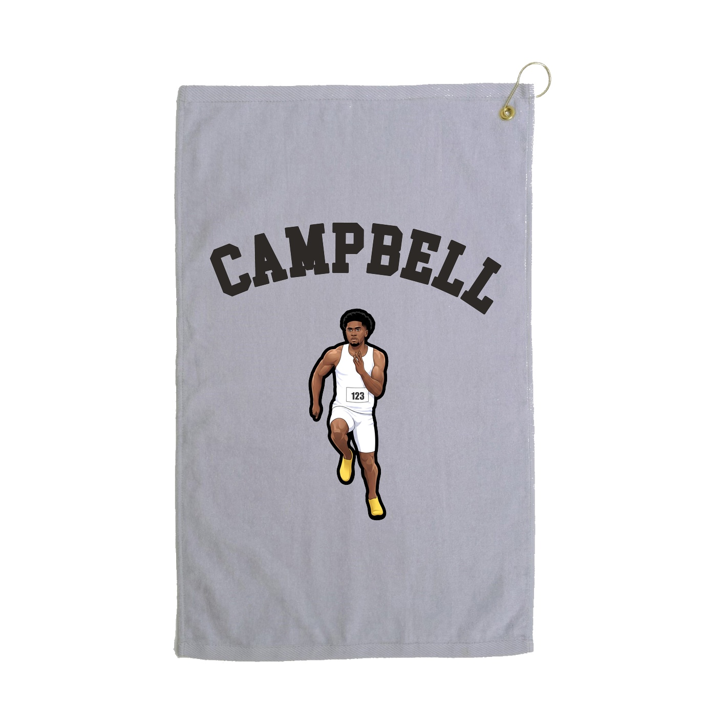 Golf Towel — Shirsey Arch in Grey