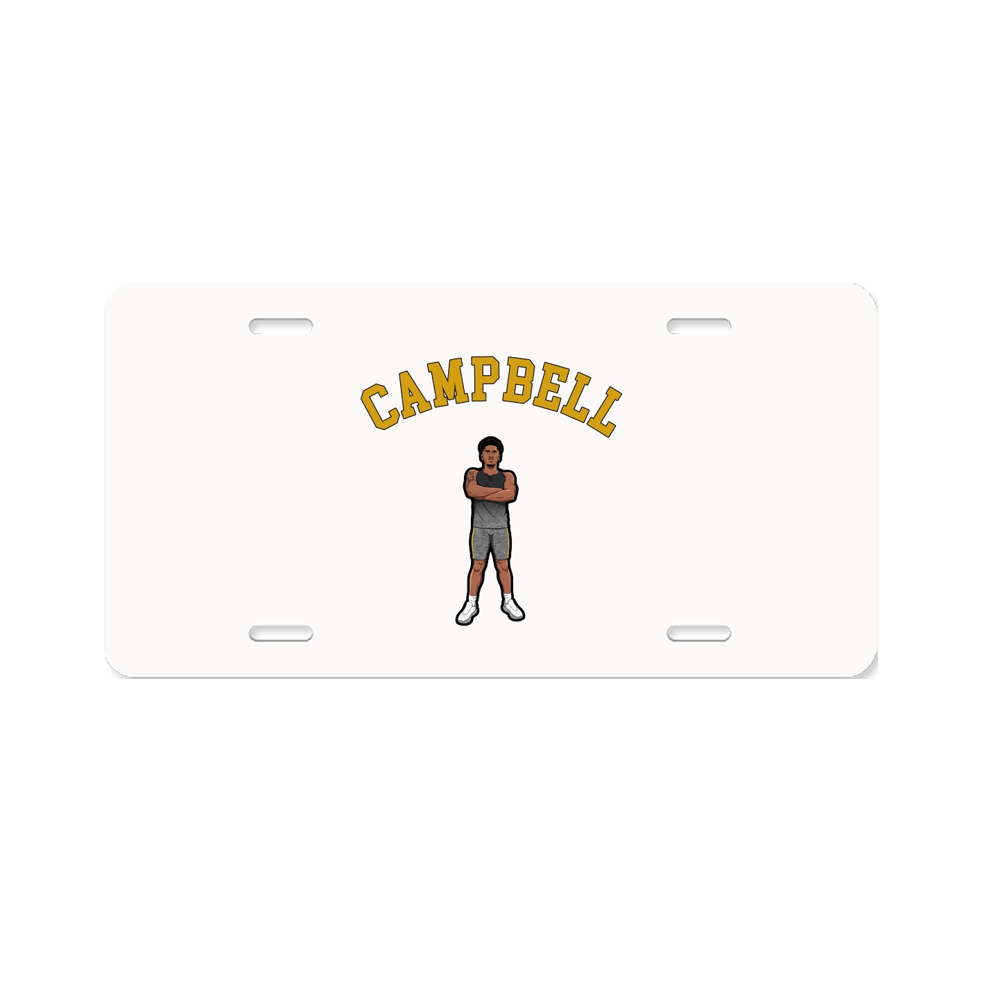 License Plate — Shirsey Arch in Classic