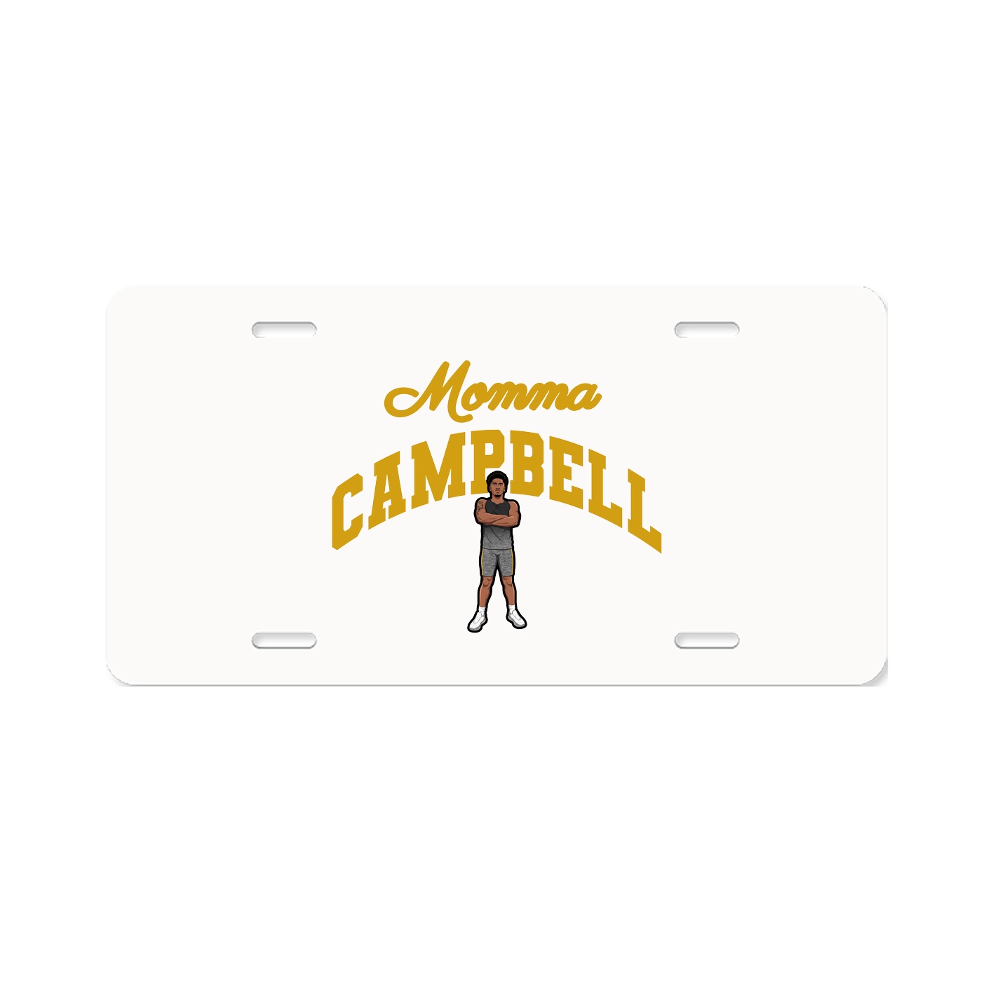 License Plate — Mothers Day Arch in Classic