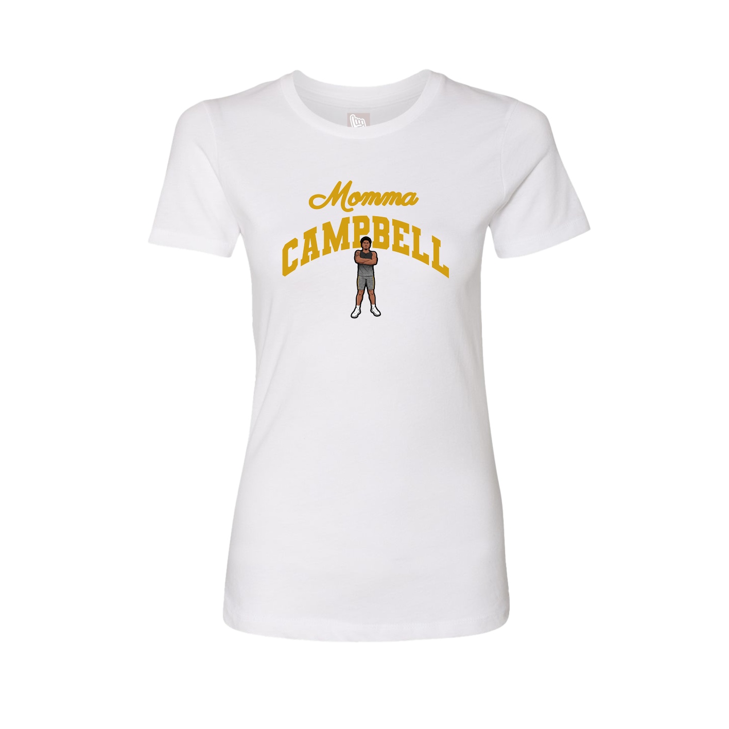 Womens Tee — Mothers Day Arch in White