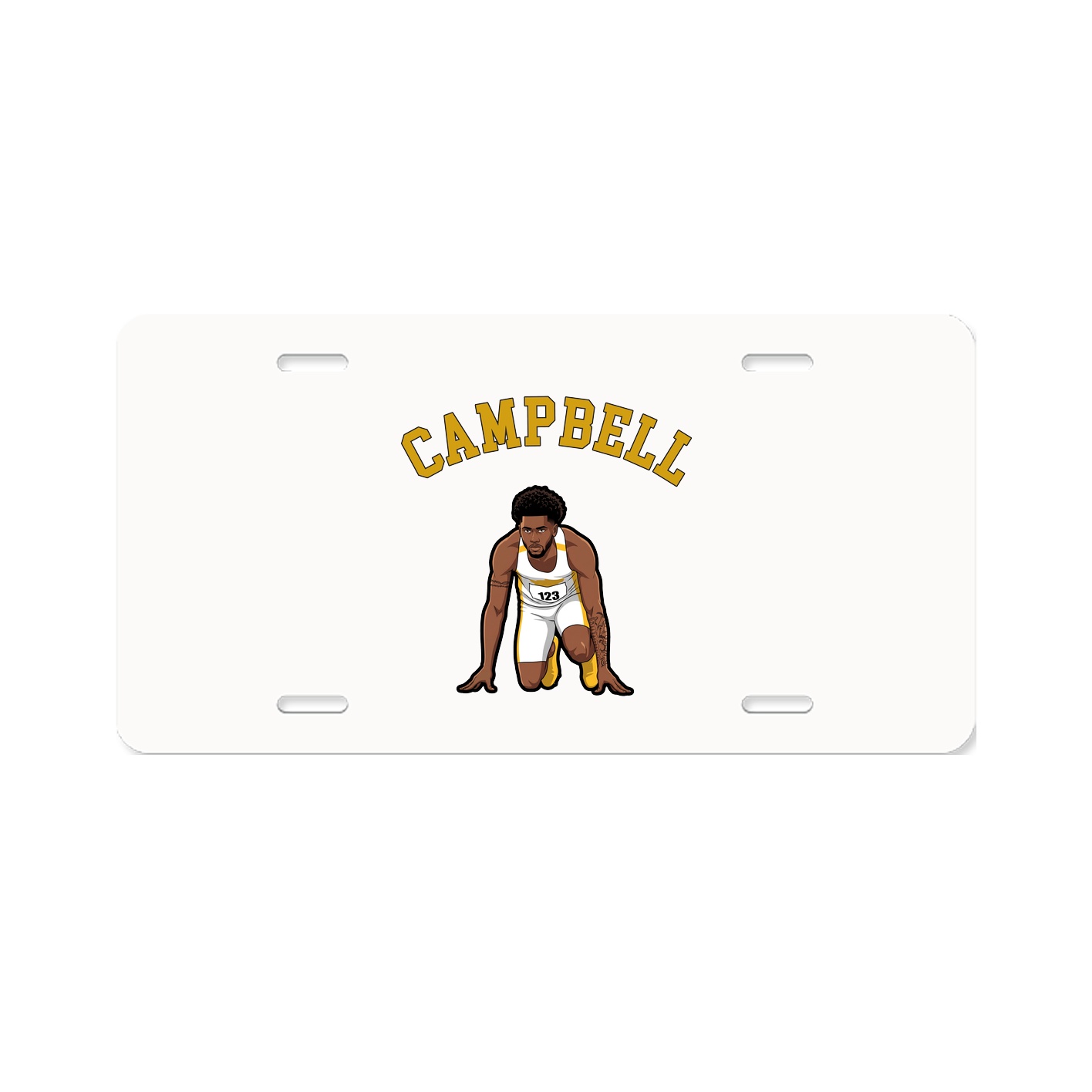 License Plate — Shirsey Arch in Classic