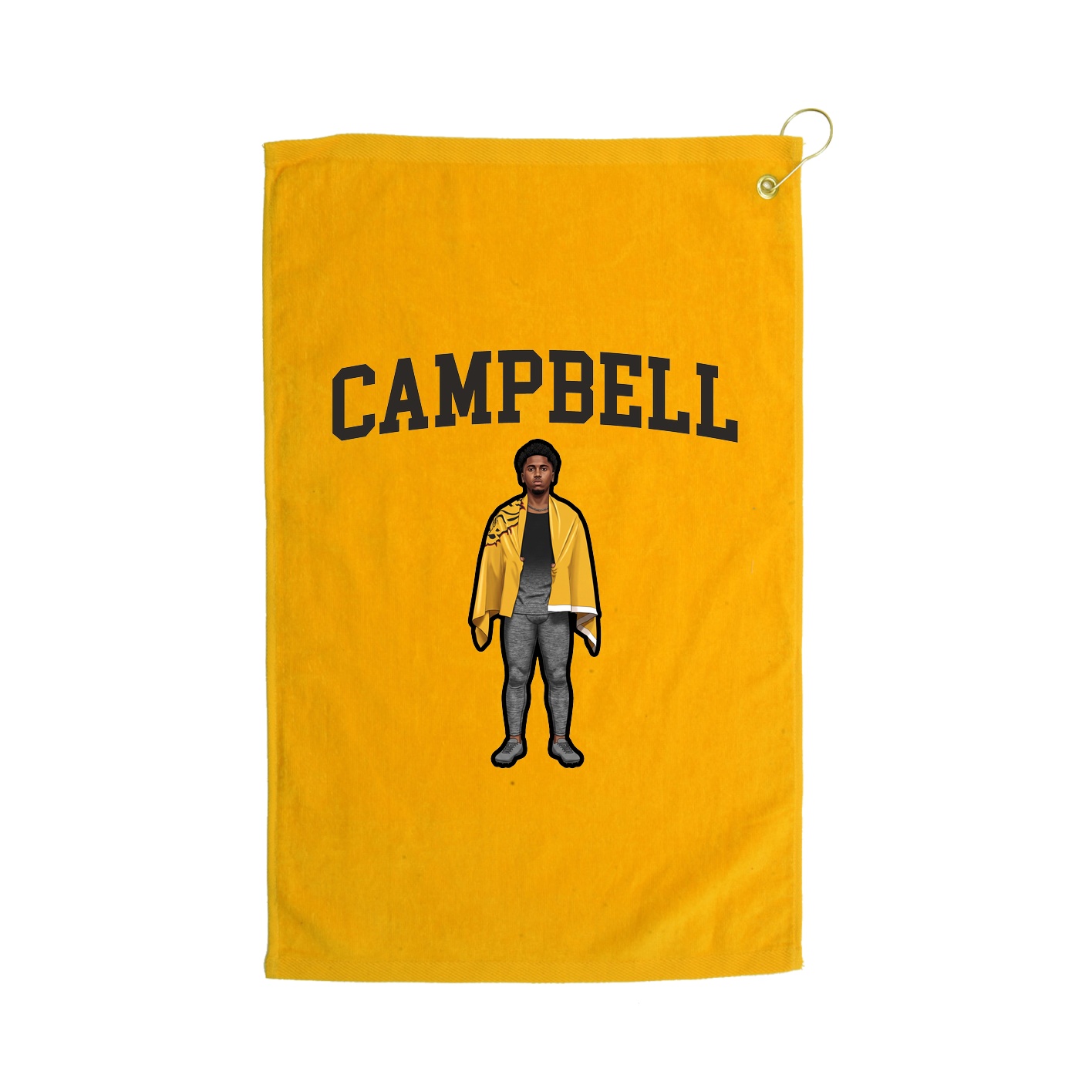 Golf Towel — Shirsey in Gold