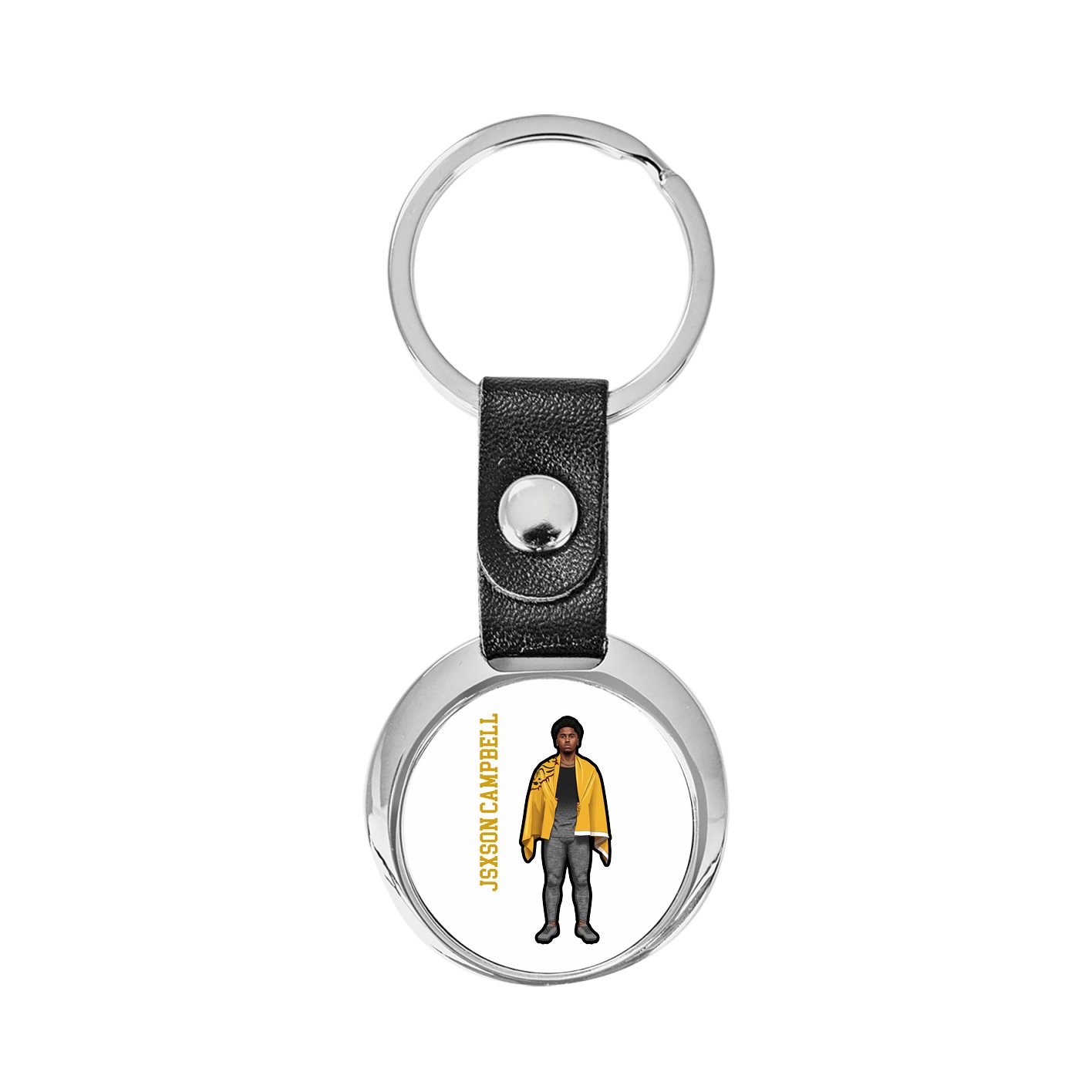 Key Chain — Name Vertical in Classic