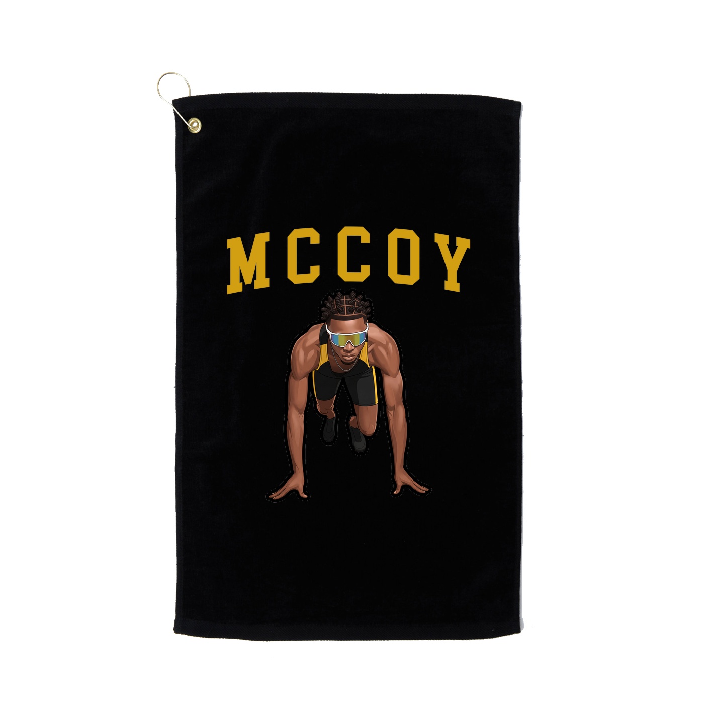 Golf Towel — Shirsey in Black