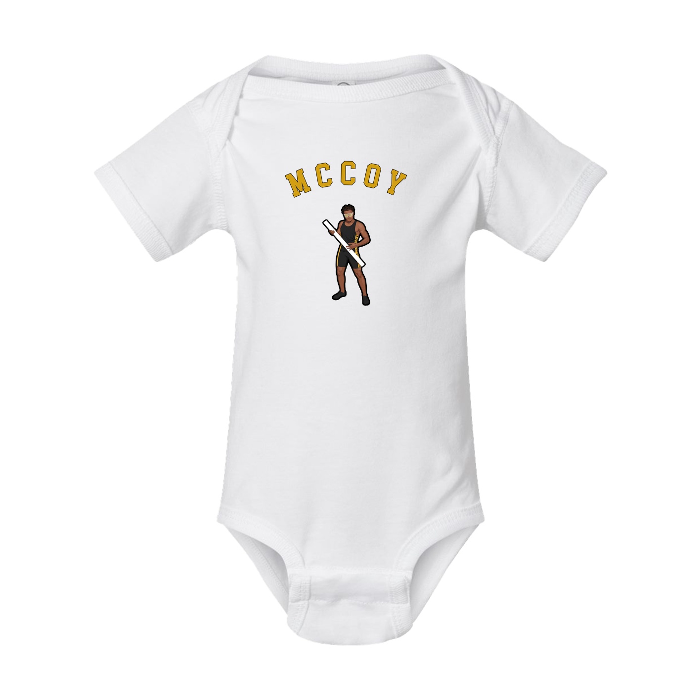 Baby Onesie — Shirsey Arch in White