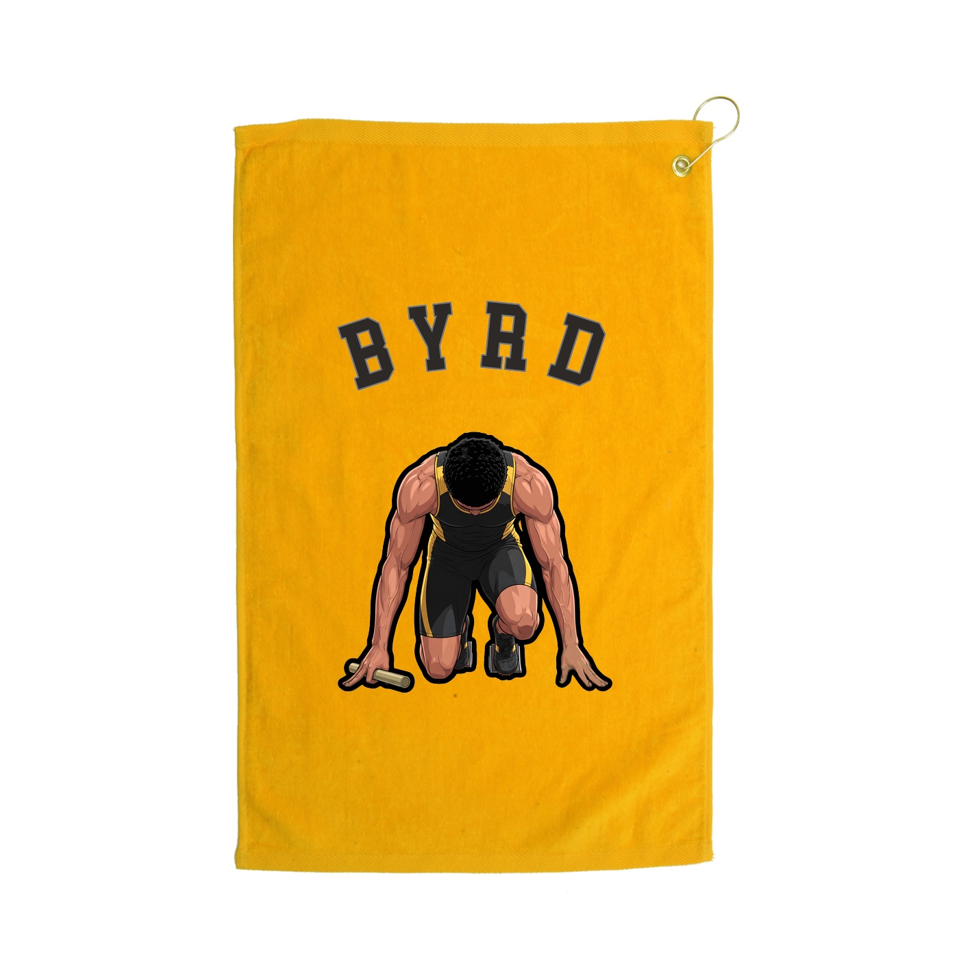 Golf Towel — Shirsey Arch in Gold