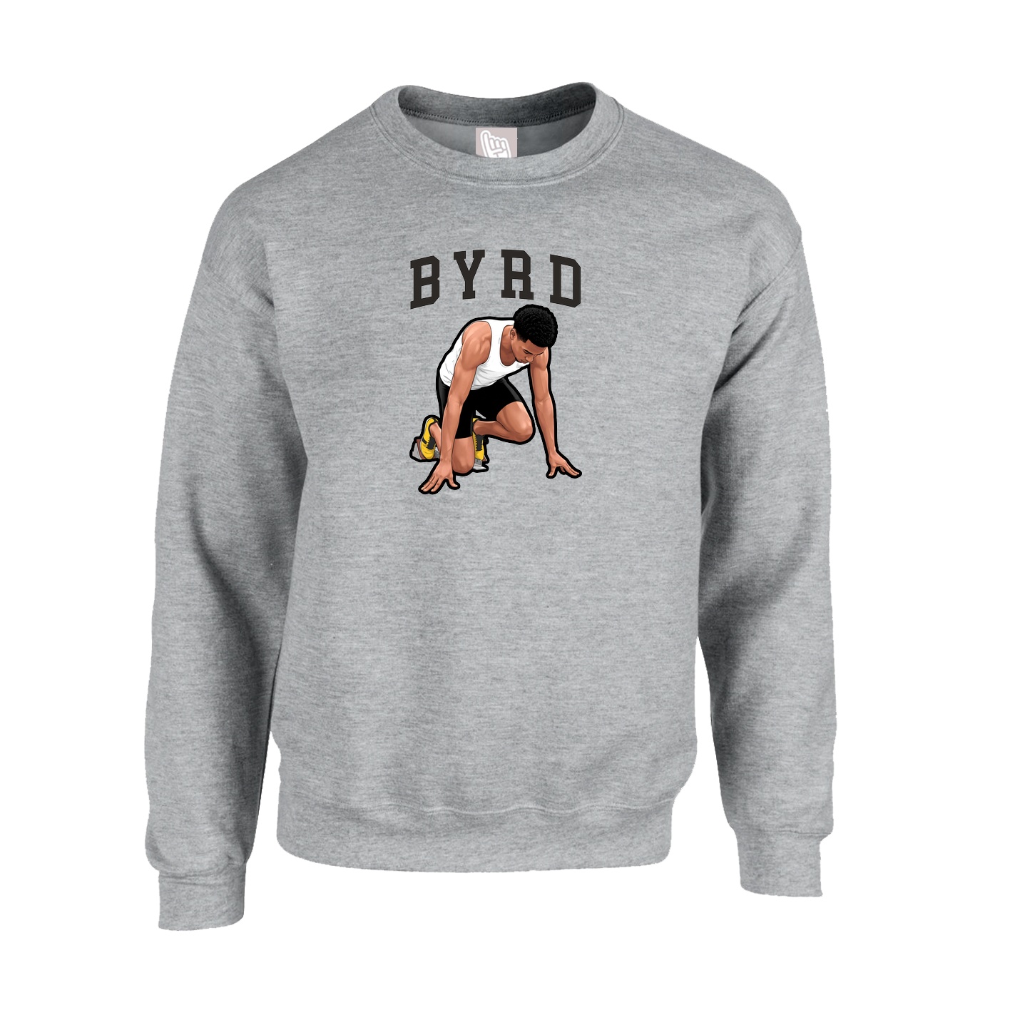 Fleece Crew — Shirsey in Grey