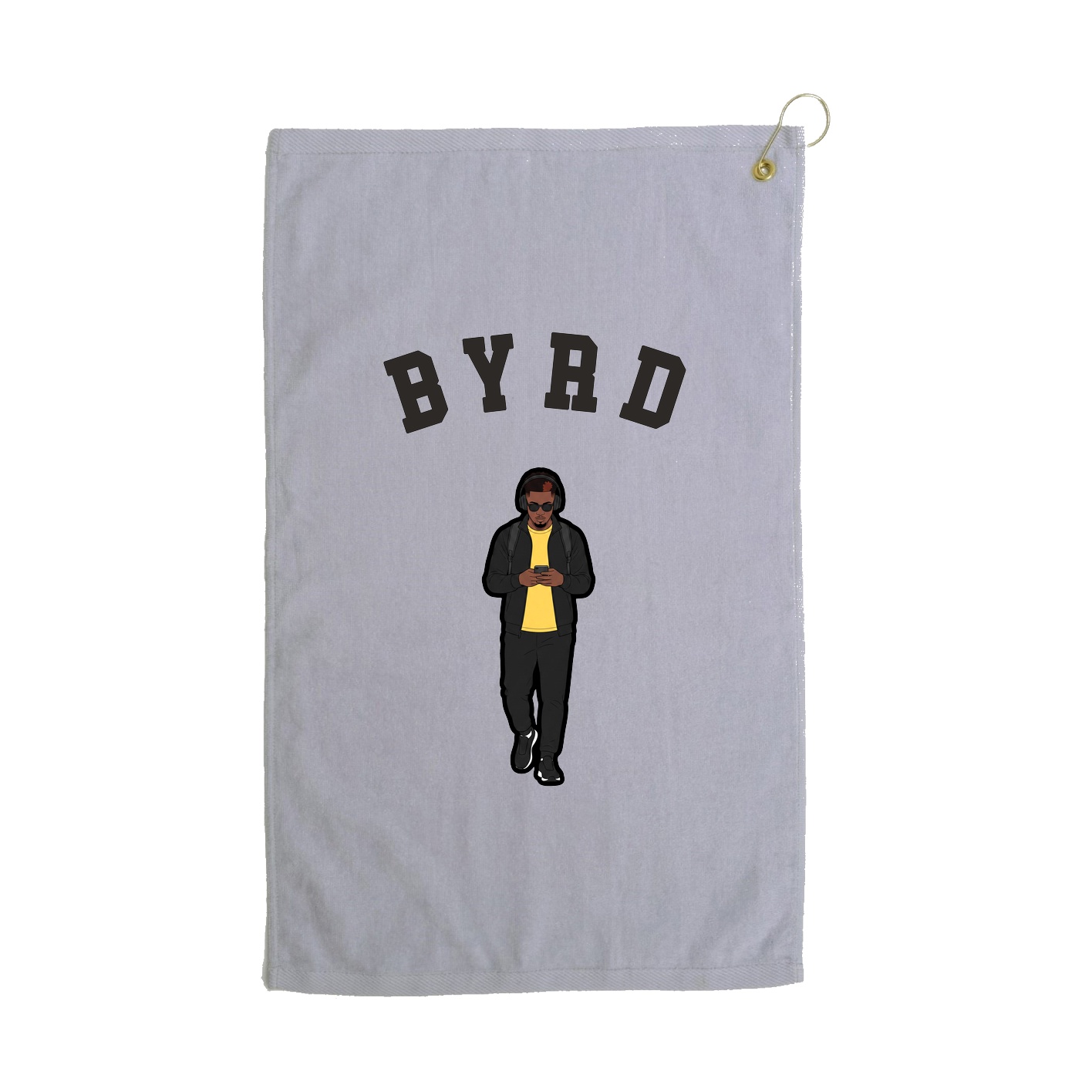 Golf Towel — Shirsey Arch in Grey