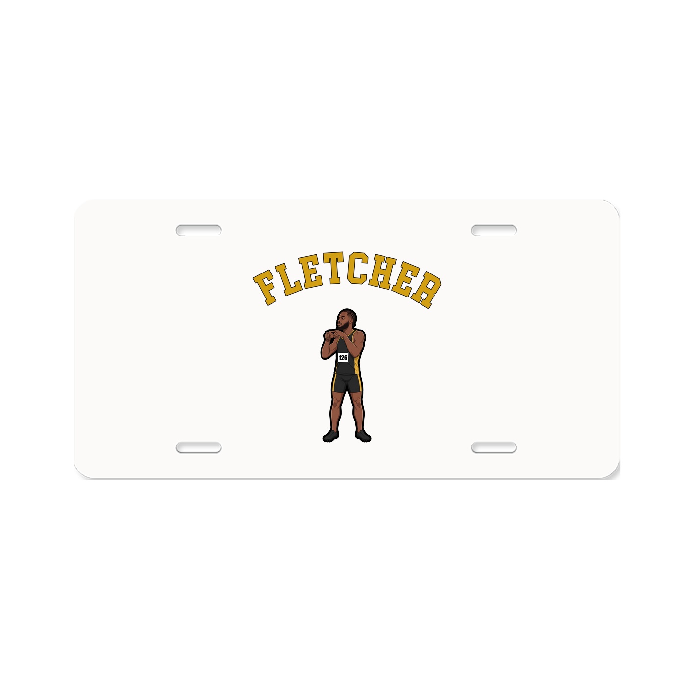 License Plate — Shirsey Arch in Classic