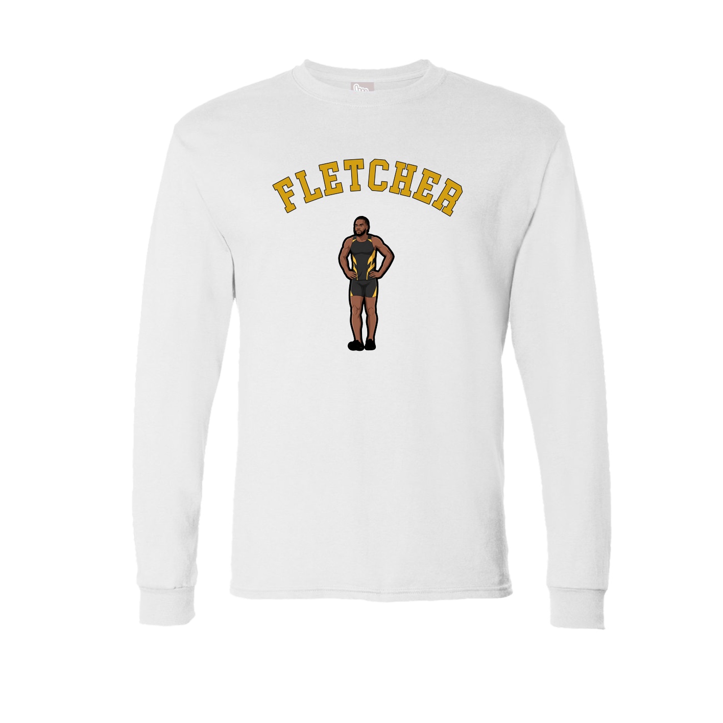 Long Sleeve Tee — Shirsey Arch in White