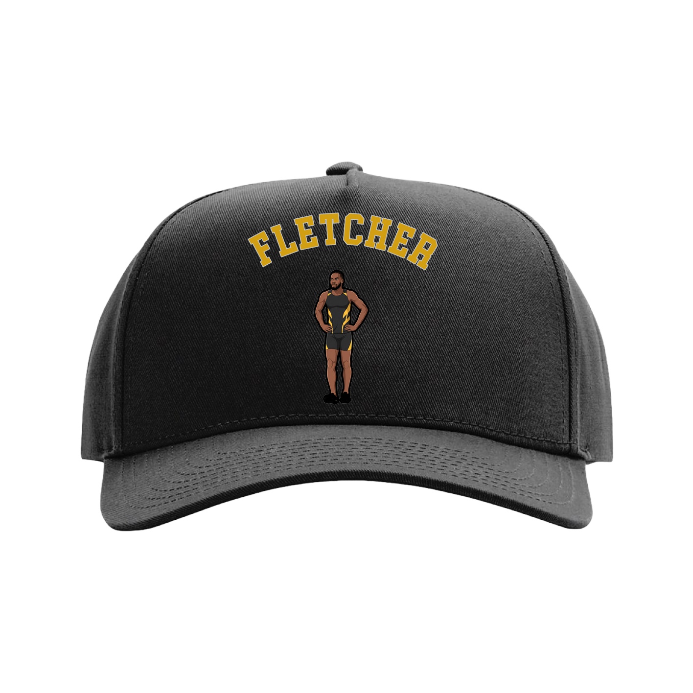 Full Fabric Five-Panel Champ Cap
