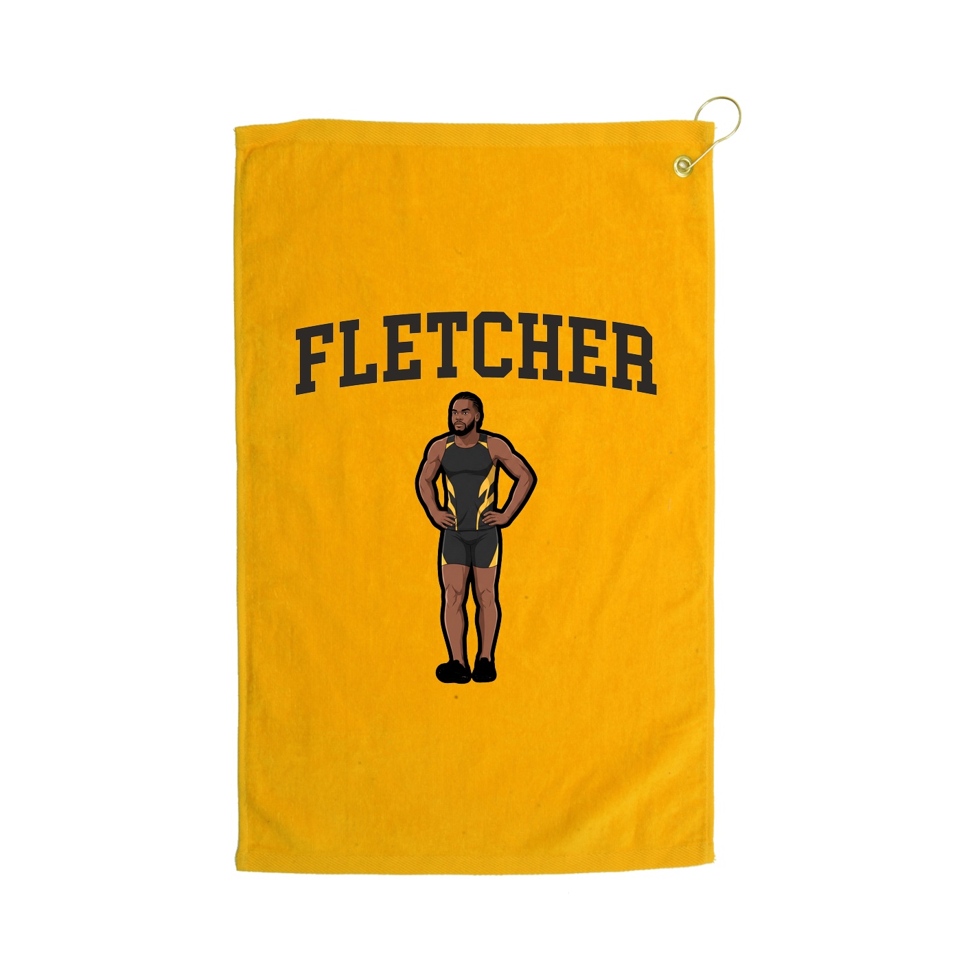 Golf Towel — Shirsey in Gold