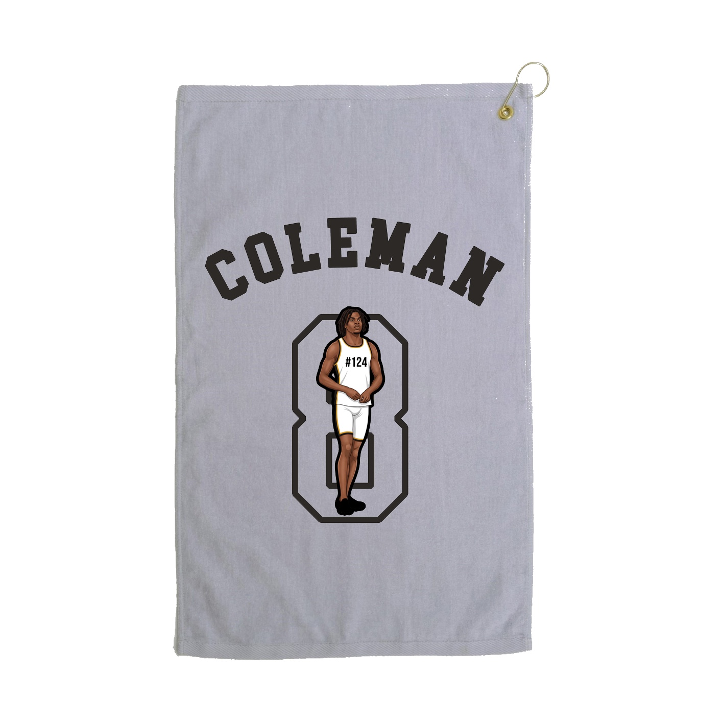 Golf Towel — Shirsey Arch in Grey