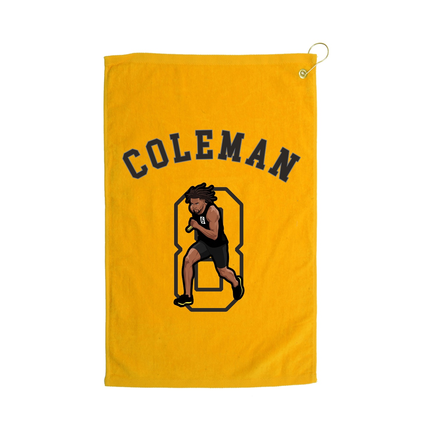 Golf Towel — Shirsey Arch in Gold