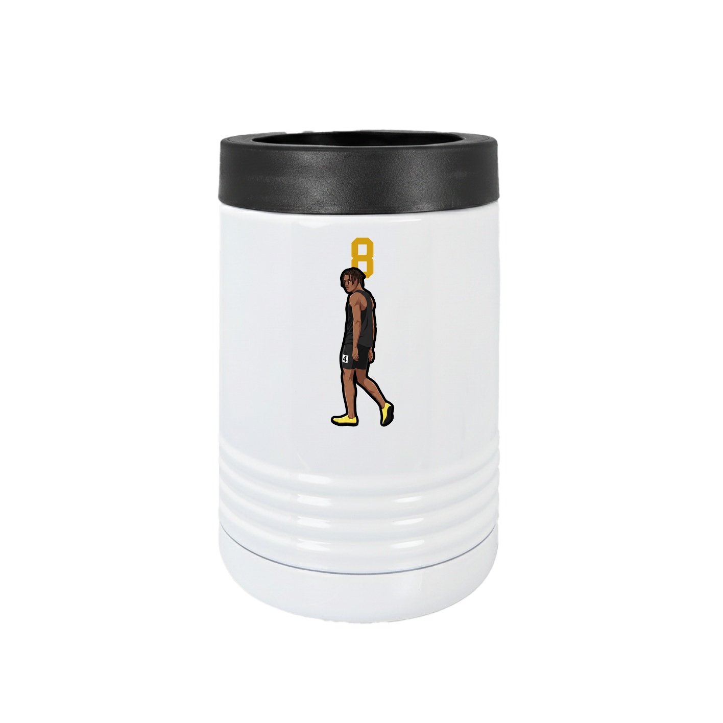 Beverage Holder — Number Top in White