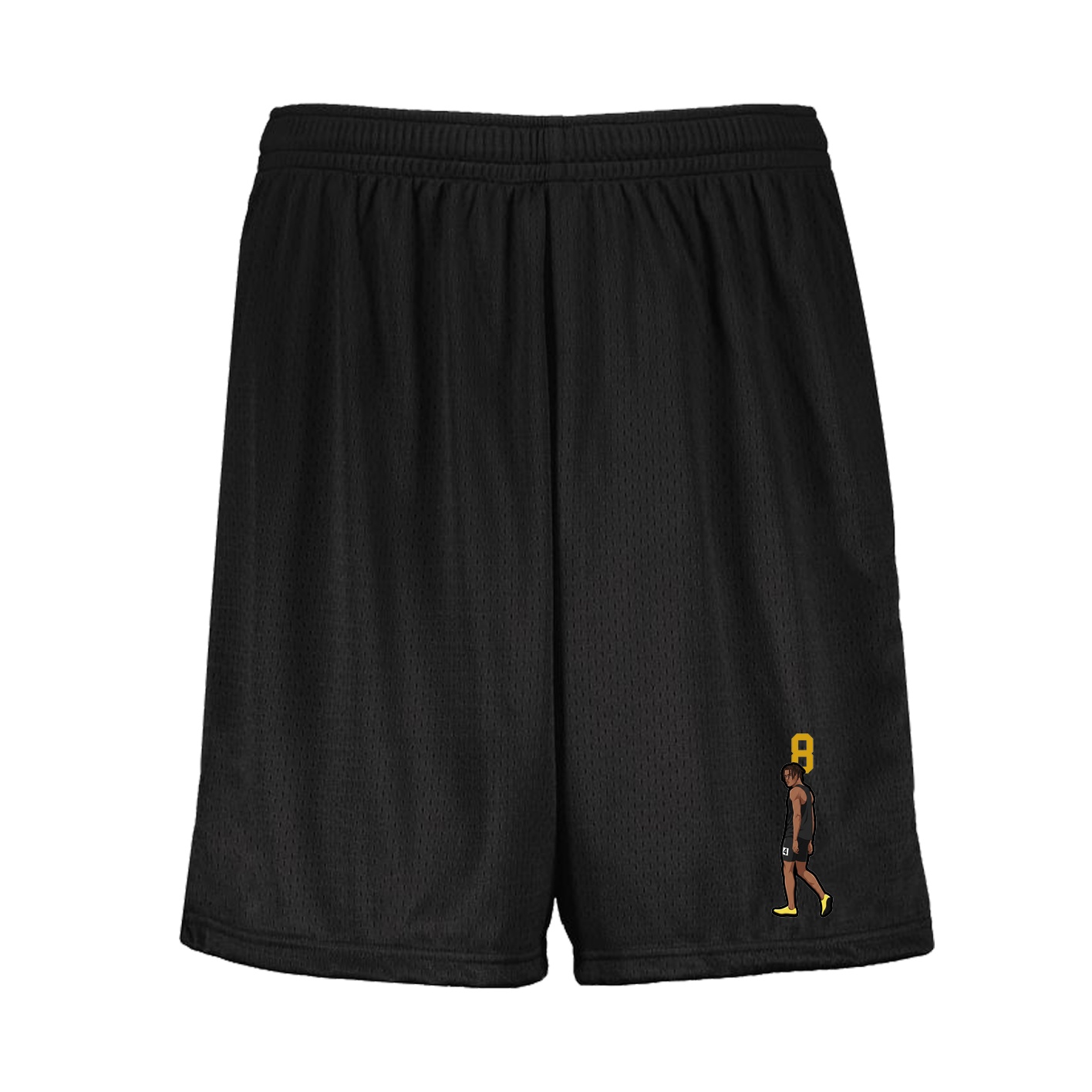 Shorts — Number Top in Black