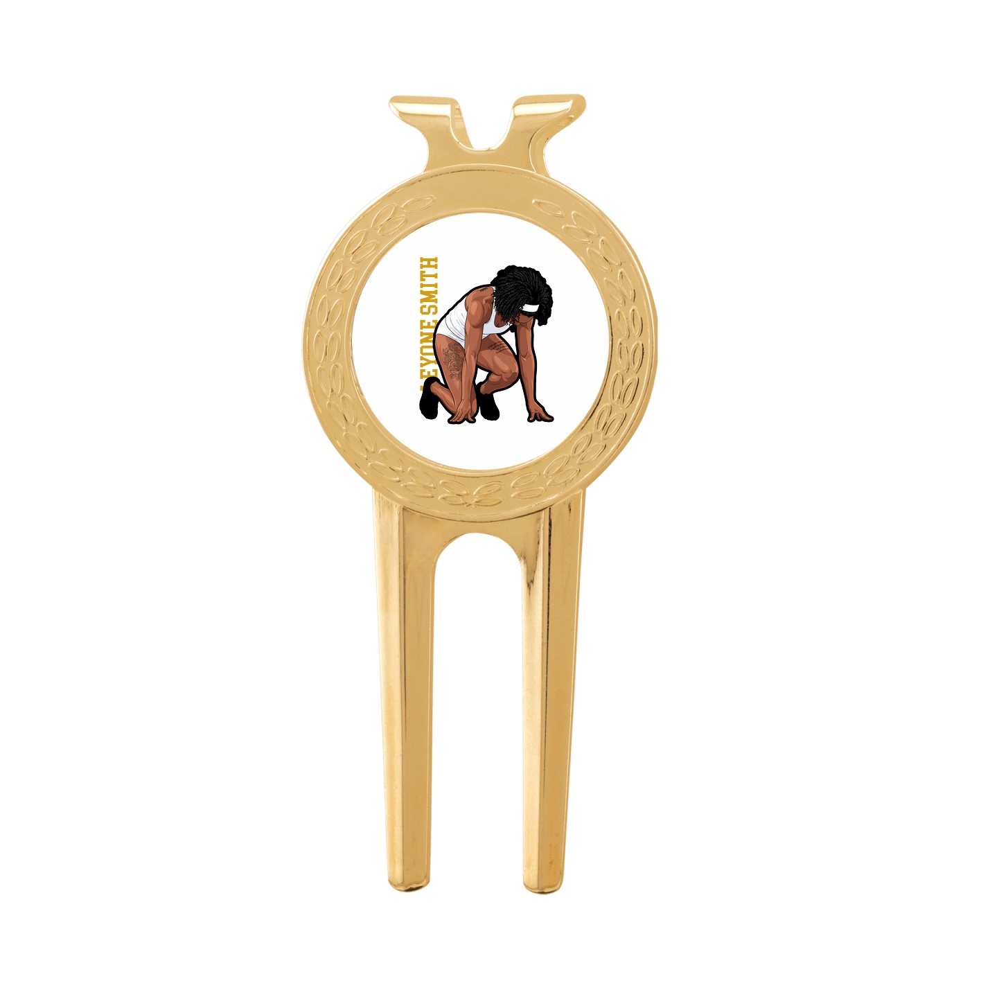 Divot Tool with Ball Marker — Name Vertical in Classic