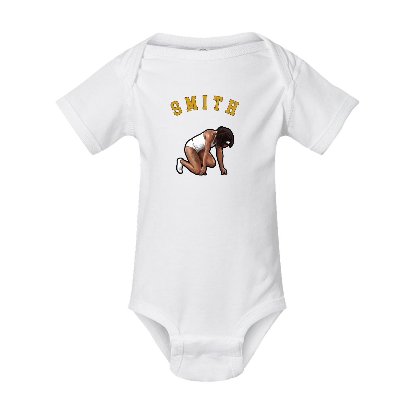Baby Onesie — Shirsey Arch in White