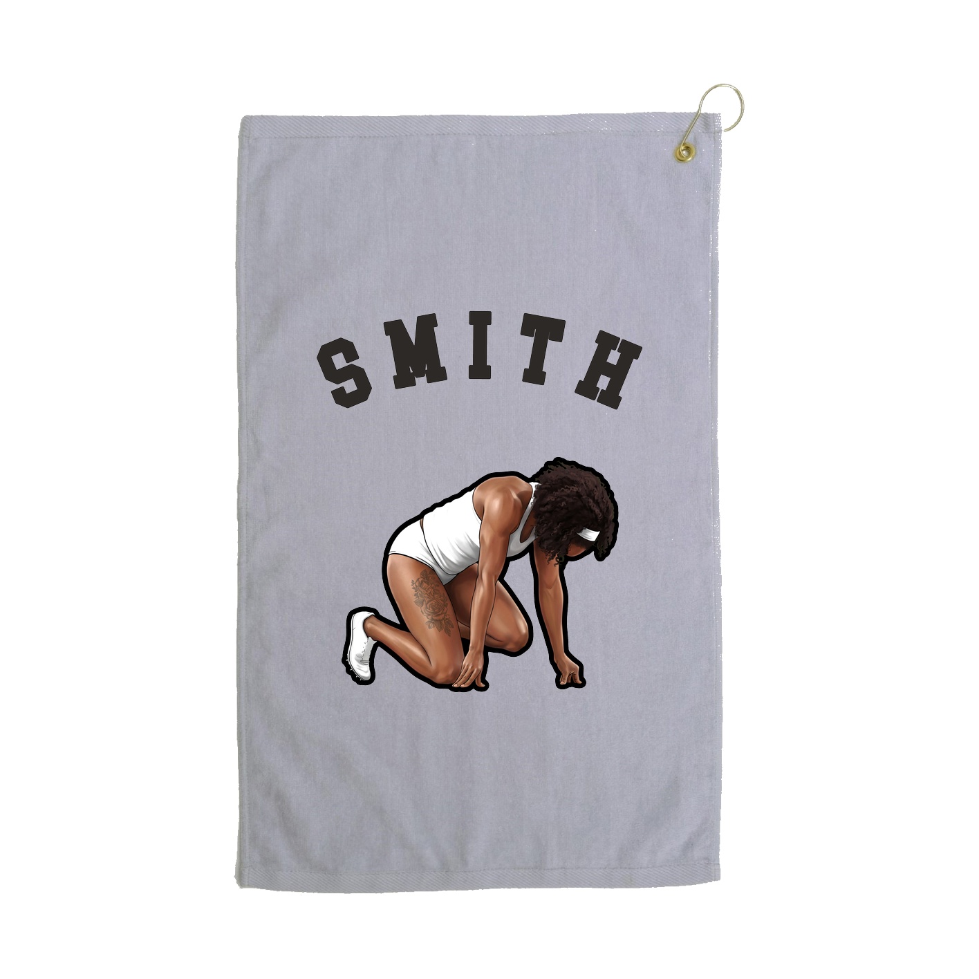Golf Towel — Shirsey Arch in Grey