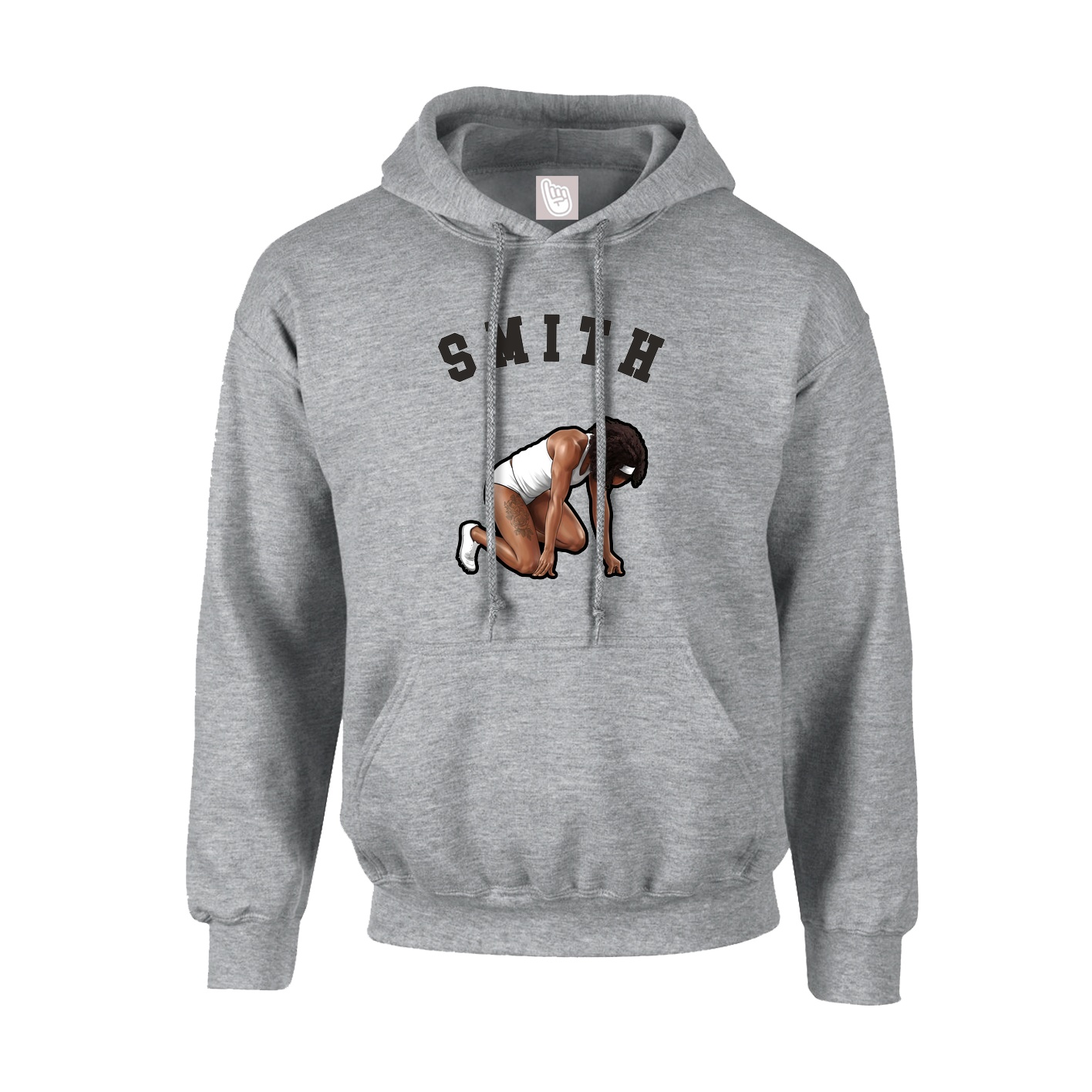 Youth Hoodie — Shirsey Arch in Grey