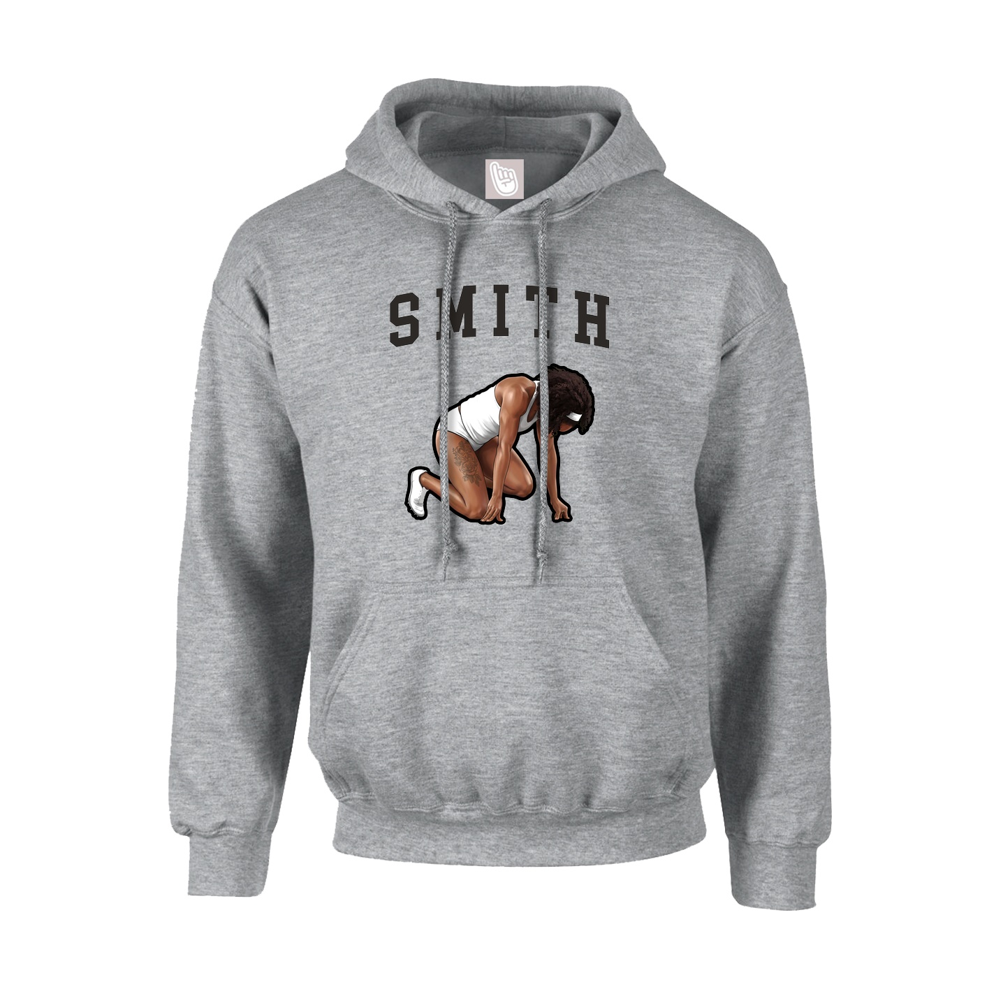 Hoodie — Shirsey in Grey