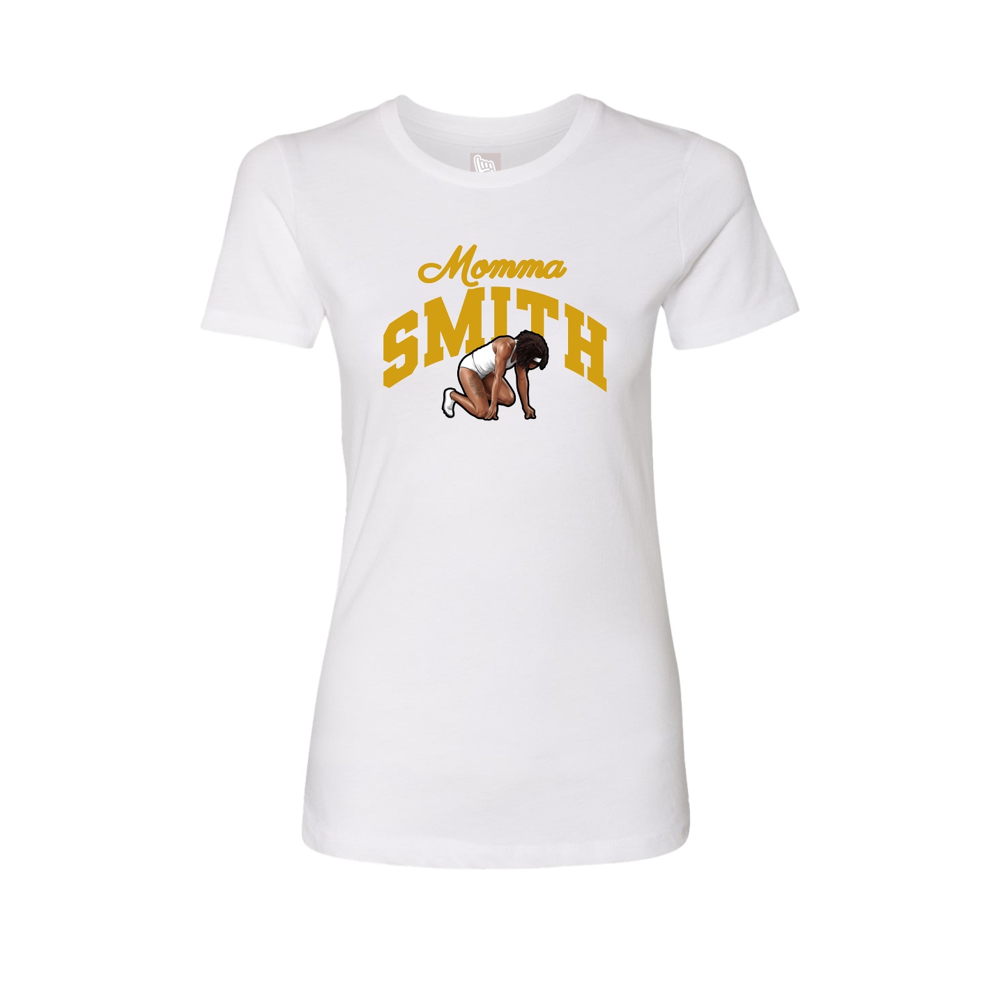 Womens Tee — Mothers Day Arch in White