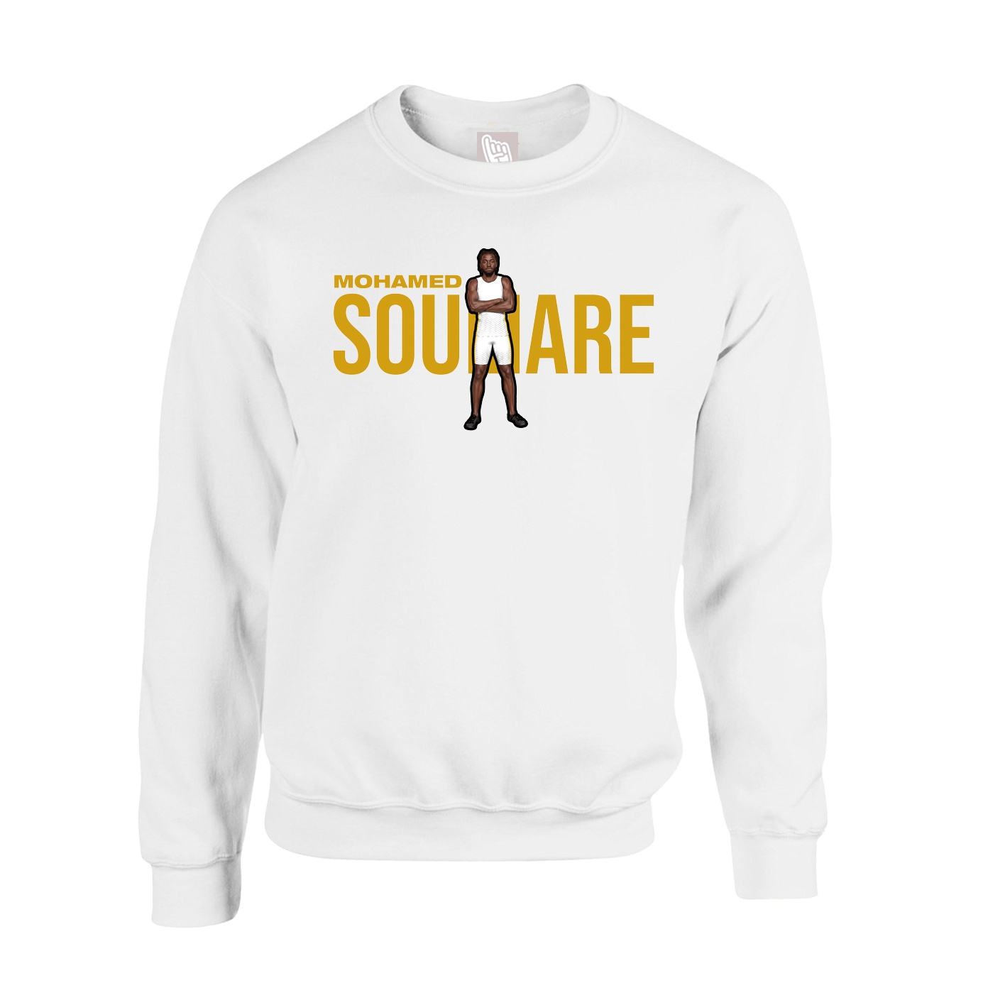 Fleece Crew — Player Name in White